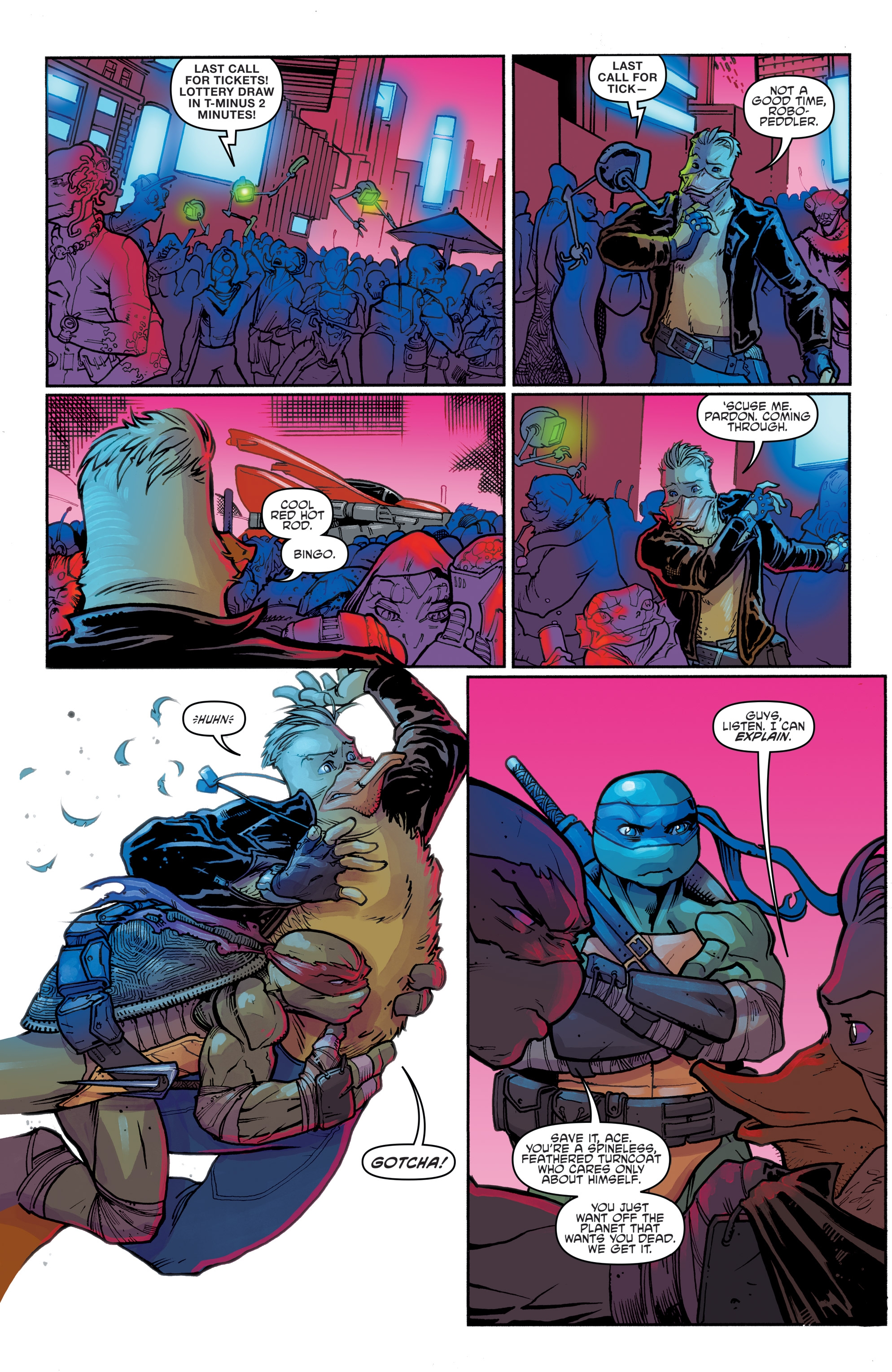 Teenage Mutant Ninja Turtles: Dimension X (2017) issue 4 - Page 15