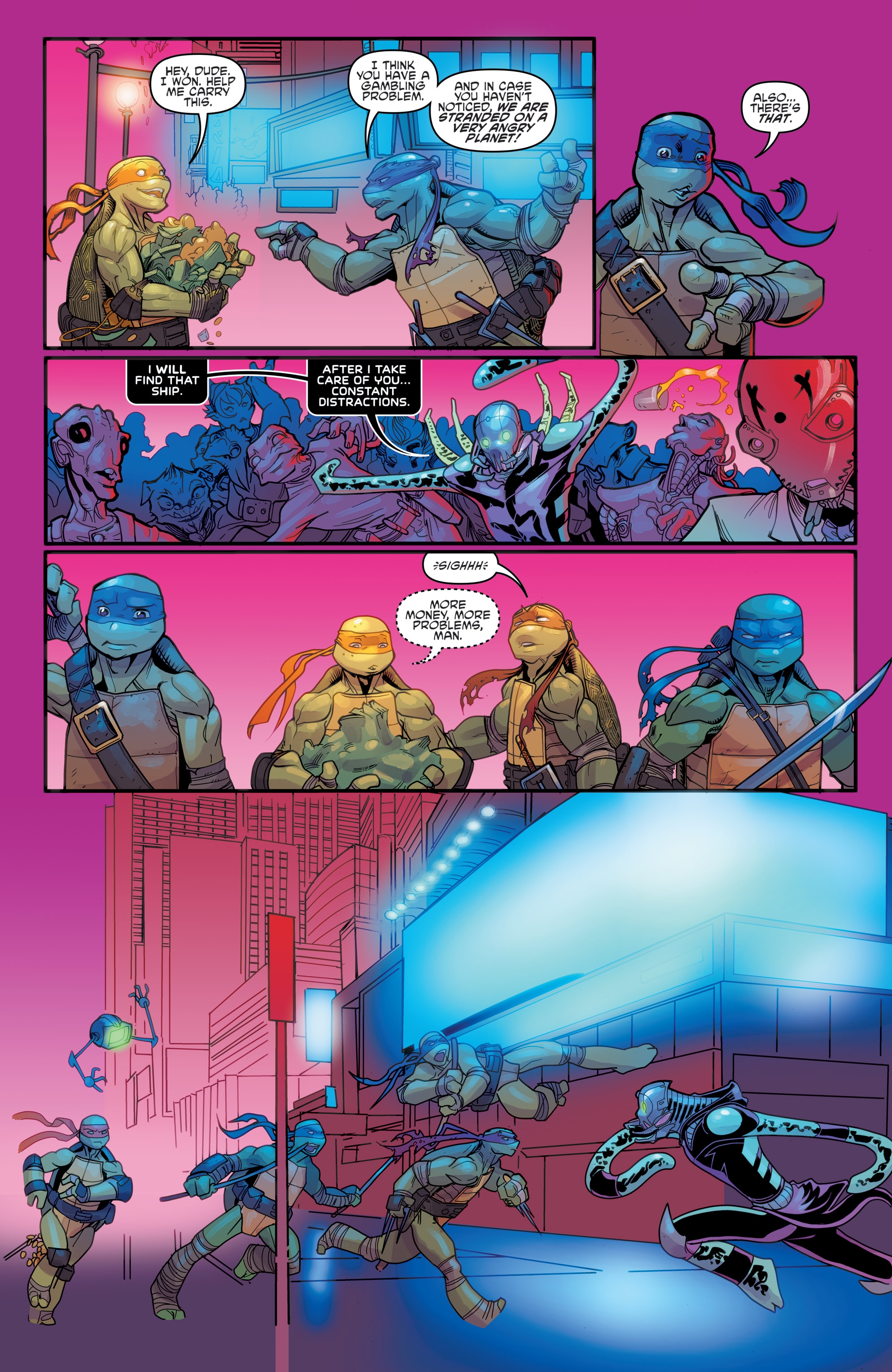 Teenage Mutant Ninja Turtles: Dimension X (2017) issue 4 - Page 17