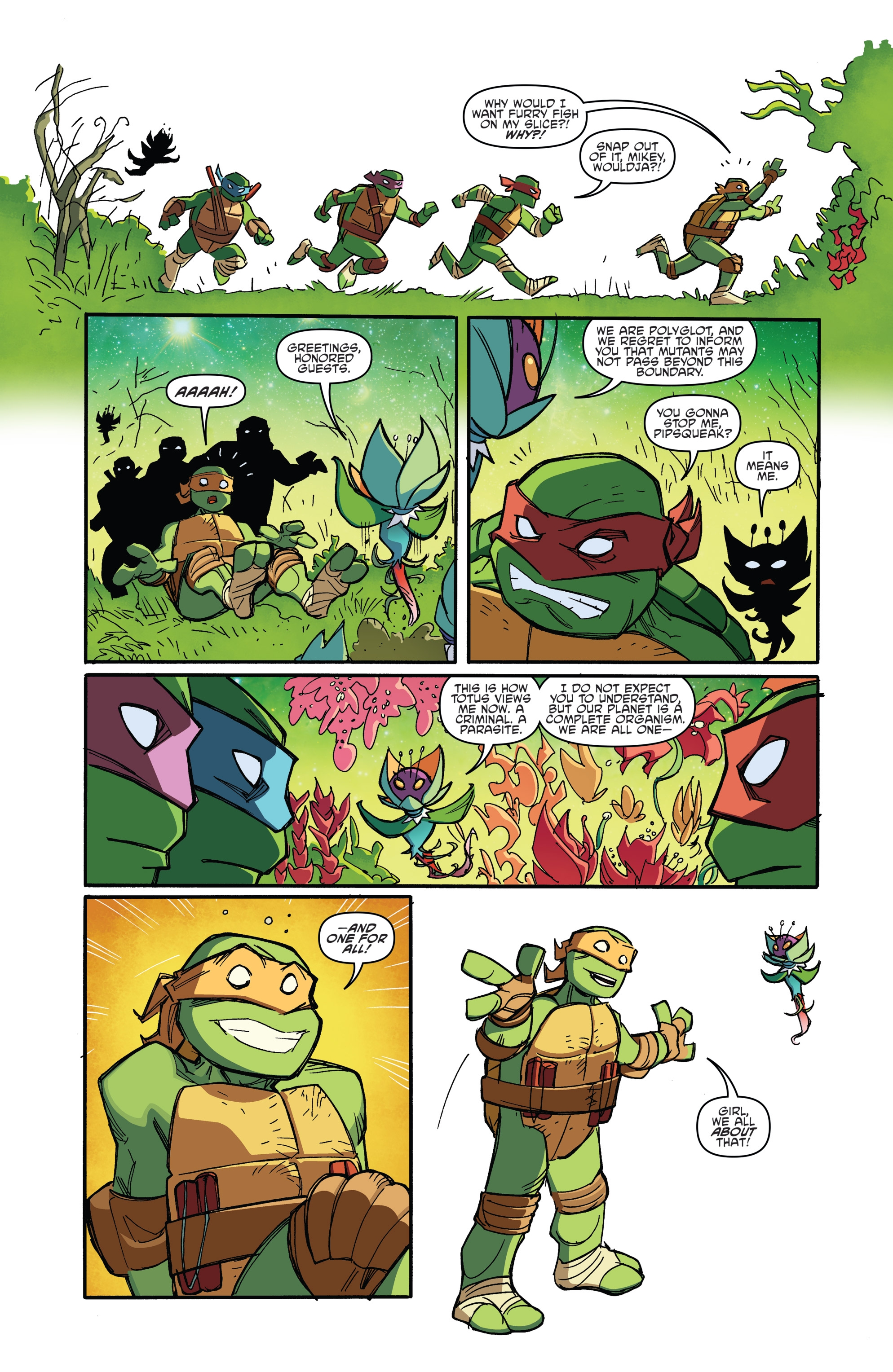 Teenage Mutant Ninja Turtles: Dimension X (2017) issue 5 - Page 19