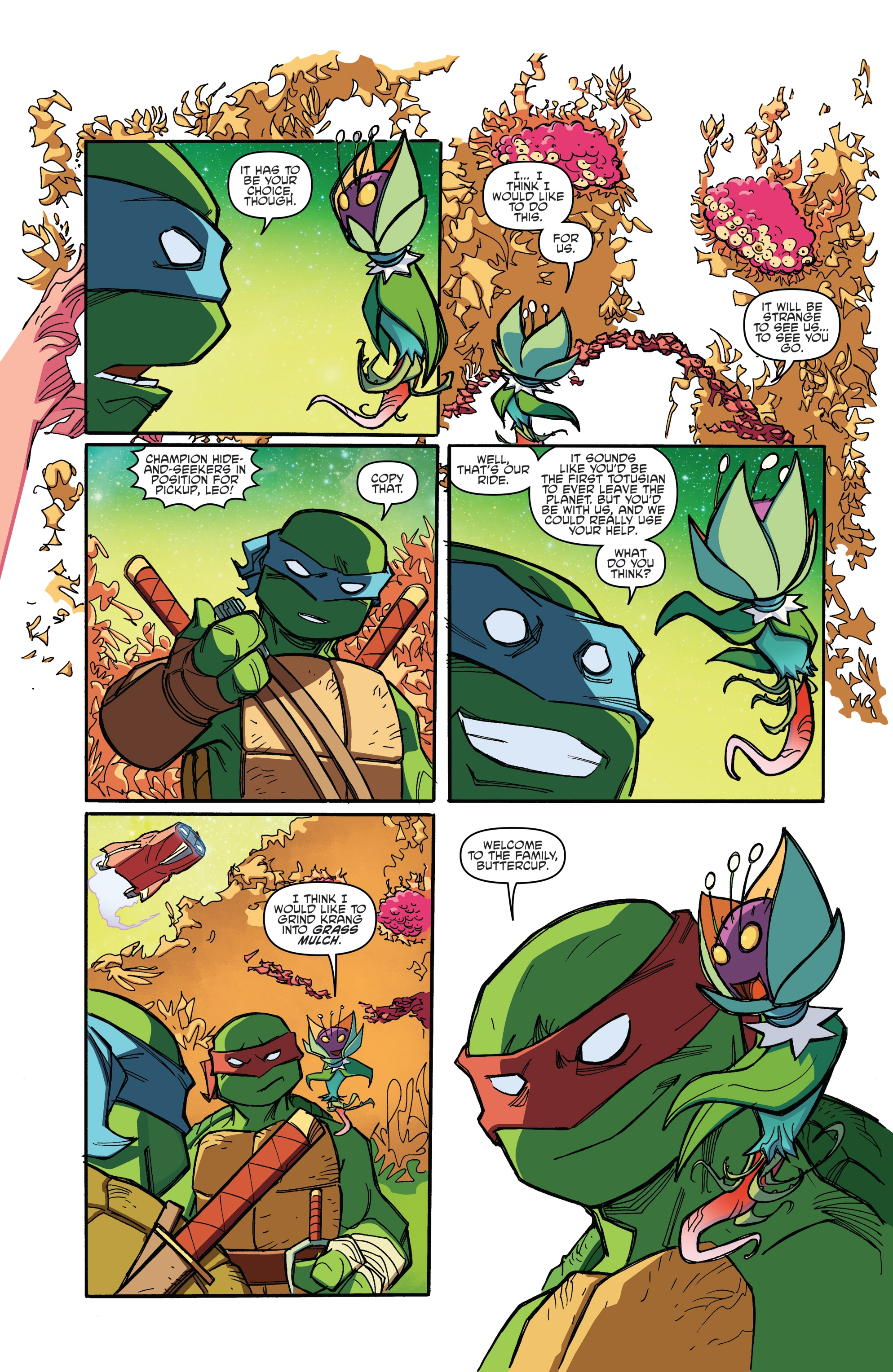 Teenage Mutant Ninja Turtles: Dimension X (2017) issue 5 - Page 21