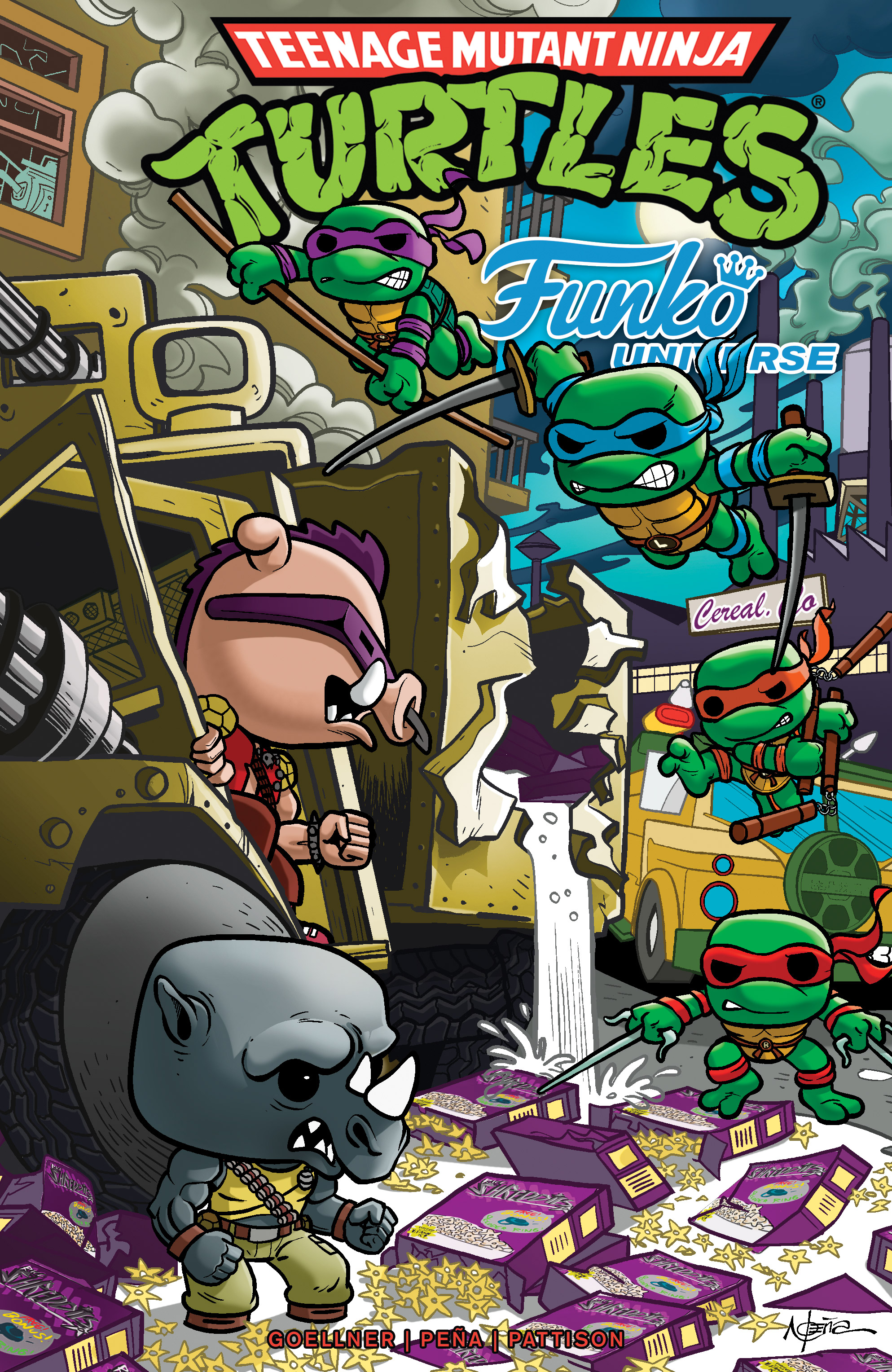 Teenage Mutant Ninja Turtles Funko Universe (2017): Chapter 1 - Page 1