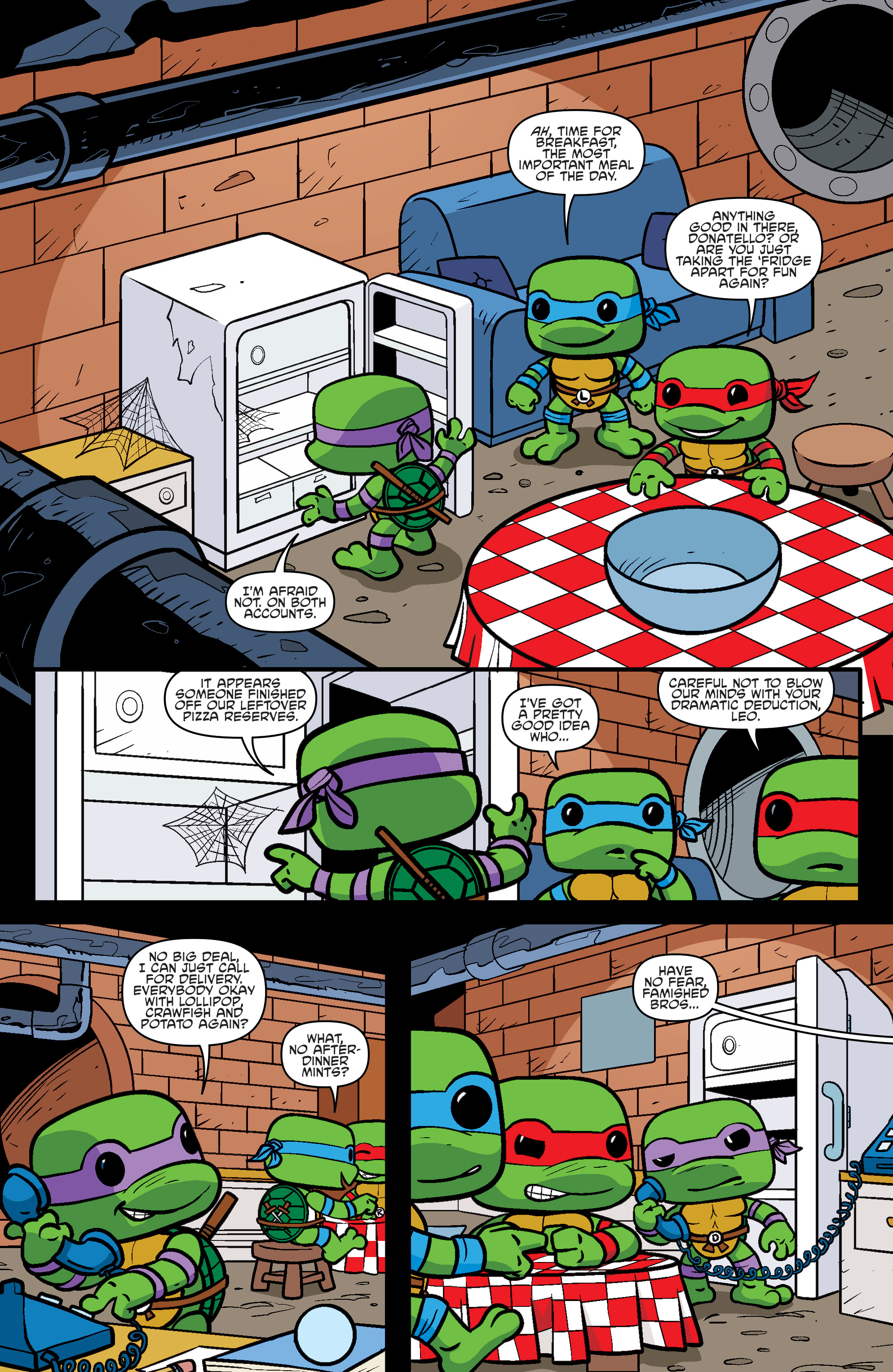 Teenage Mutant Ninja Turtles Funko Universe (2017): Chapter 1 - Page 3