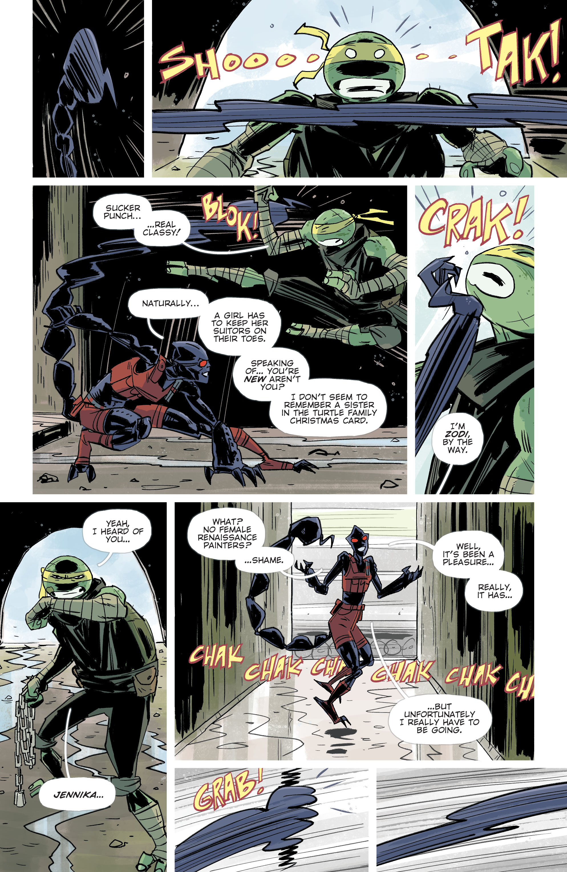 Teenage Mutant Ninja Turtles: Jennika II (2020-) issue 3 - Page 13