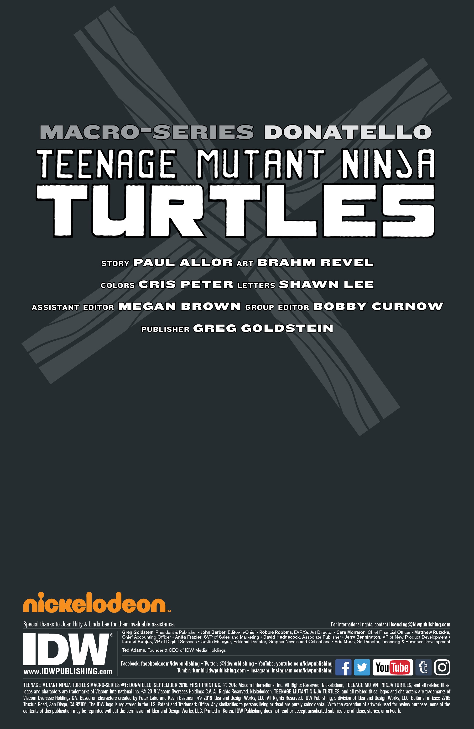 Teenage Mutant Ninja Turtles: Macro-Series (2018-): Chapter 1 - Page 2