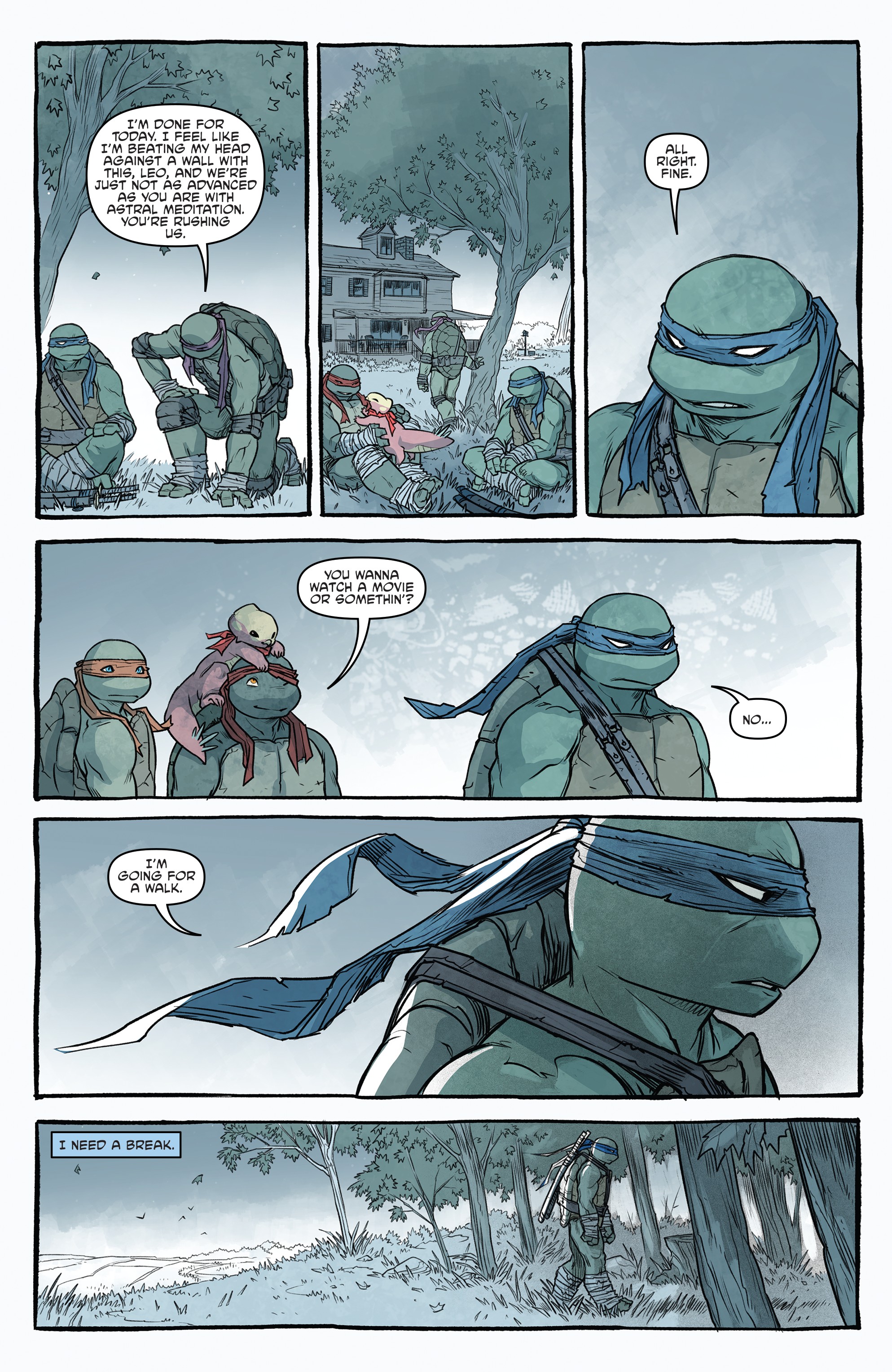 Teenage Mutant Ninja Turtles: Macro-Series (2018-): Chapter Leonardo - Page 5