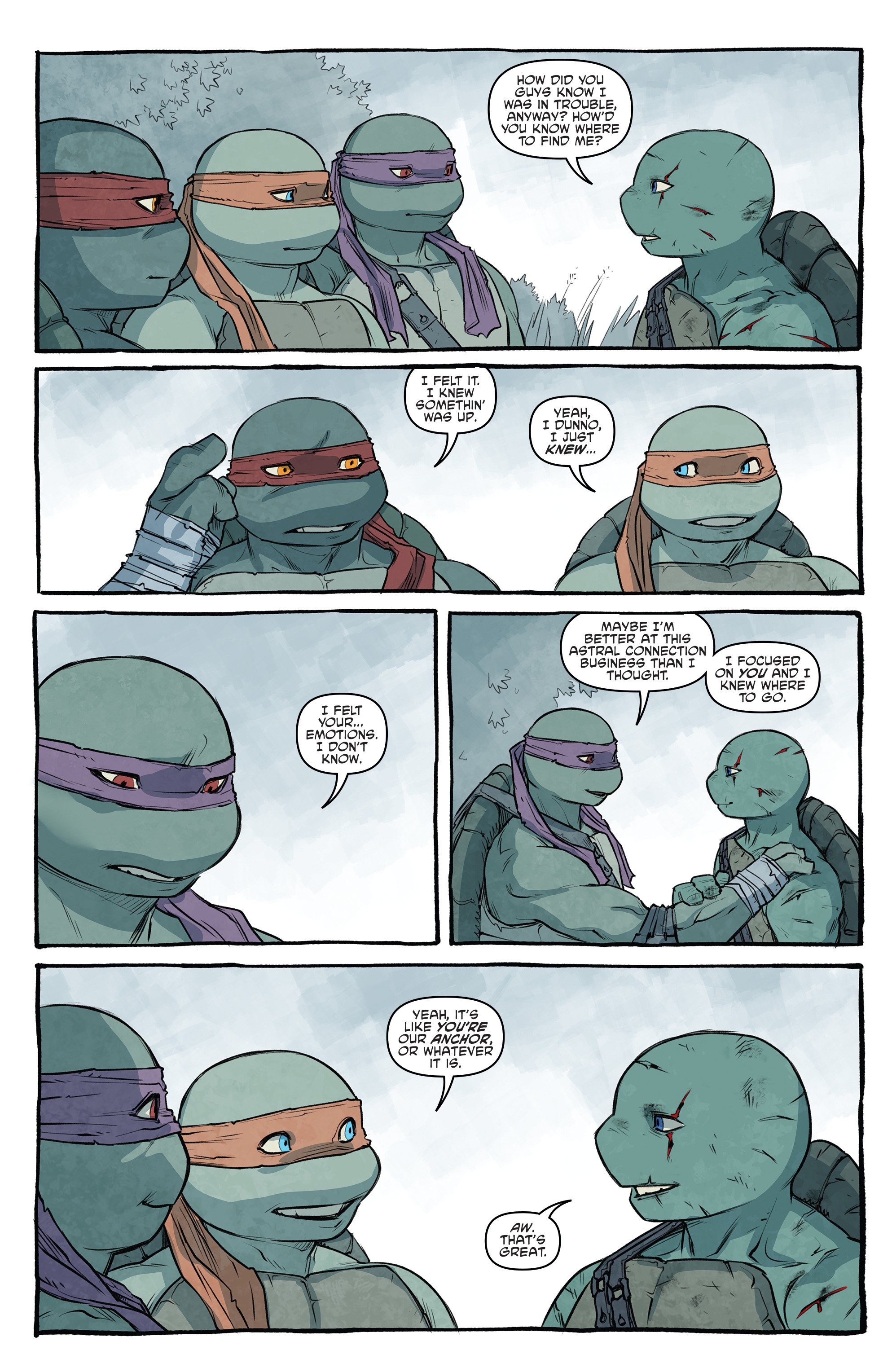 Teenage Mutant Ninja Turtles: Macro-Series (2018-) issue Leonardo - Page 32