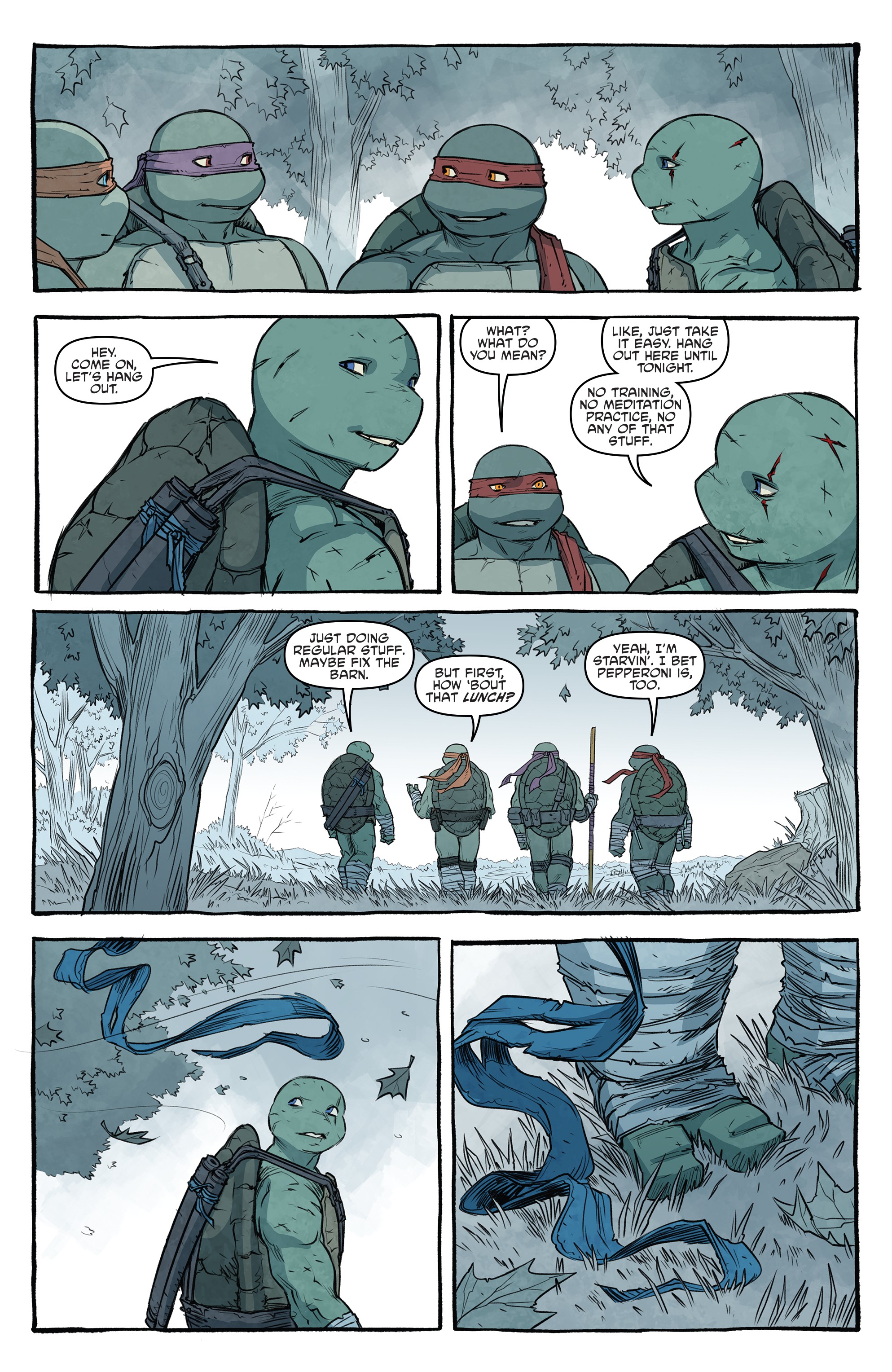 Teenage Mutant Ninja Turtles: Macro-Series (2018-) issue Leonardo - Page 34