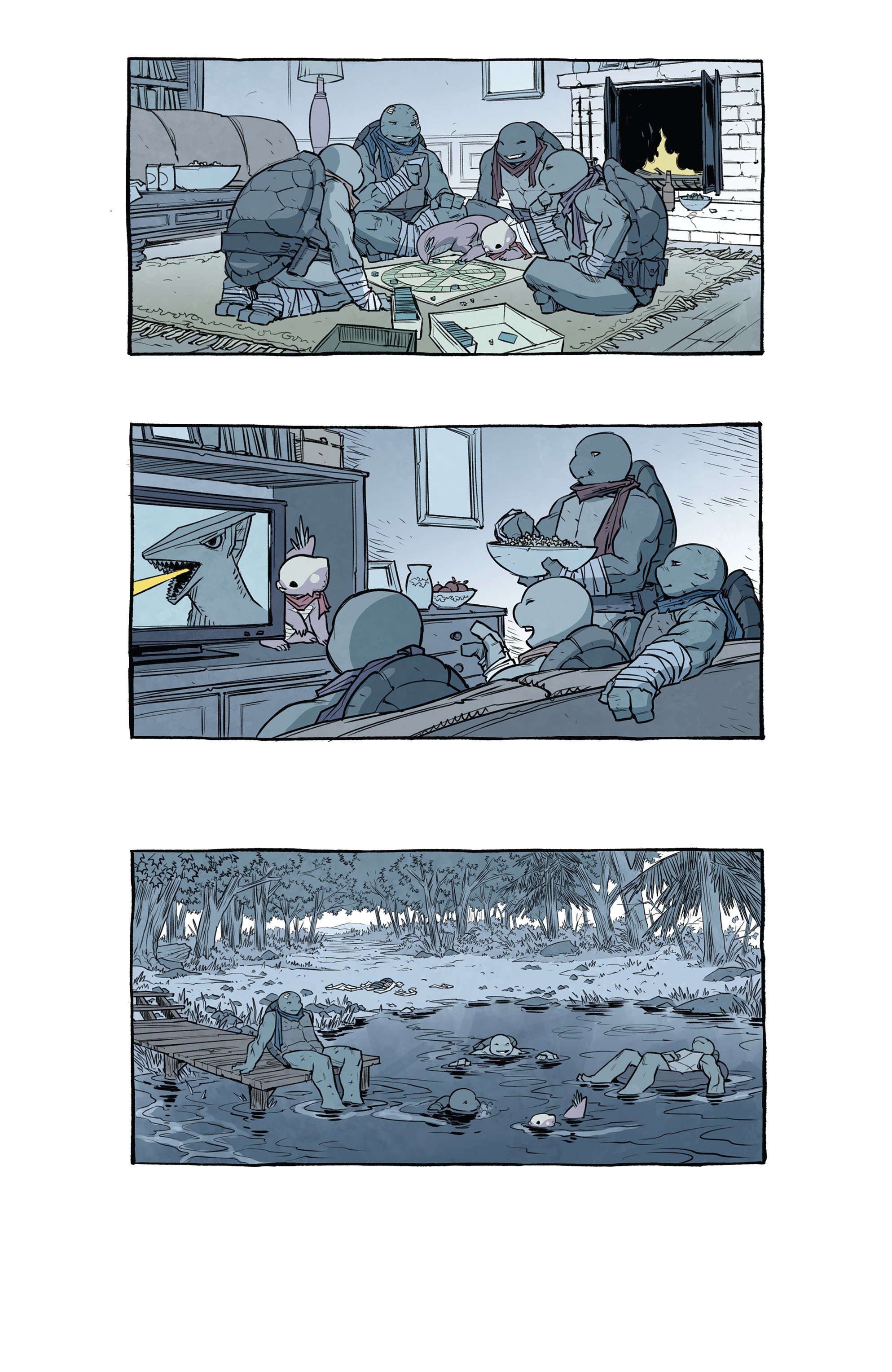 Teenage Mutant Ninja Turtles: Macro-Series (2018-) issue Leonardo - Page 38