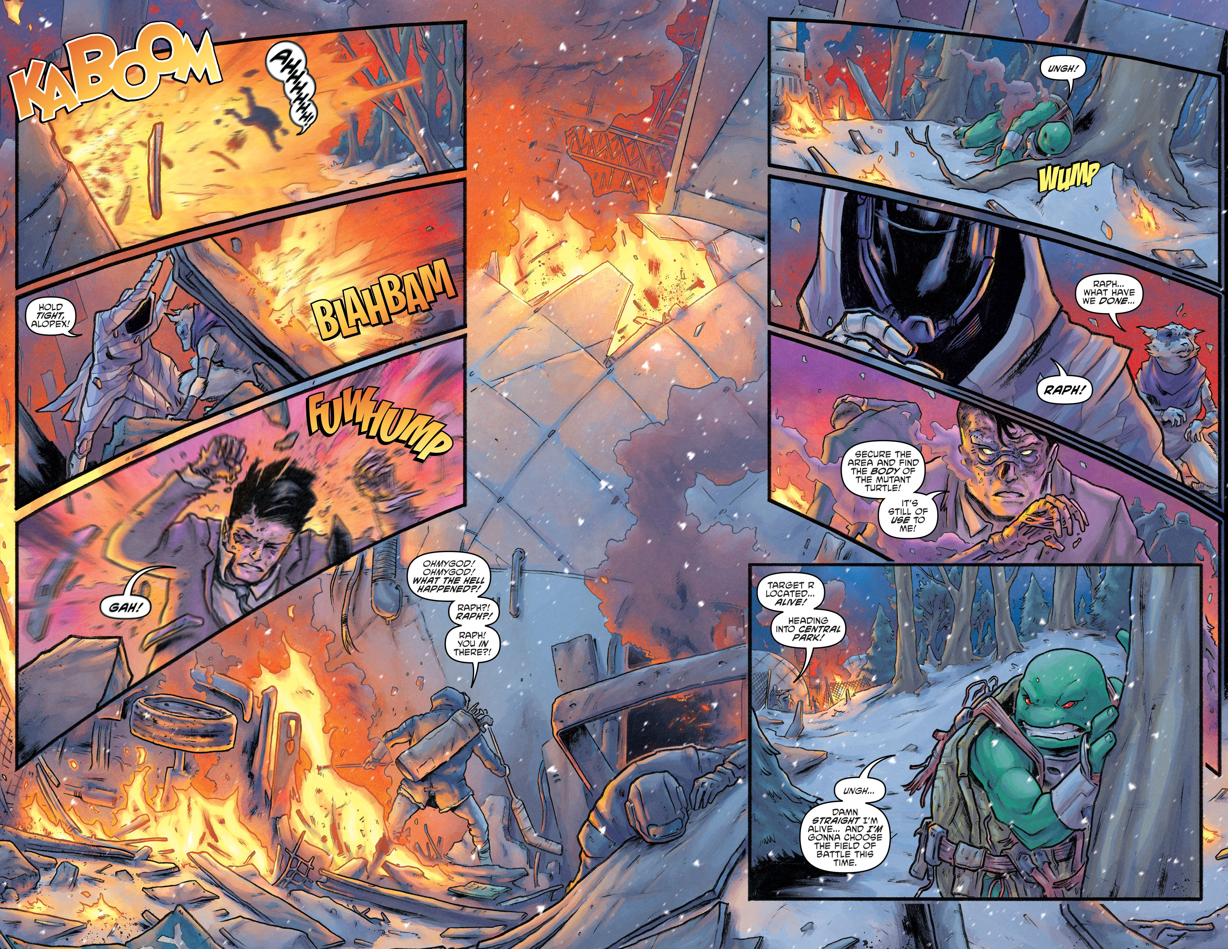 Teenage Mutant Ninja Turtles: Macro-Series (2018-) issue Raphael - Page 21