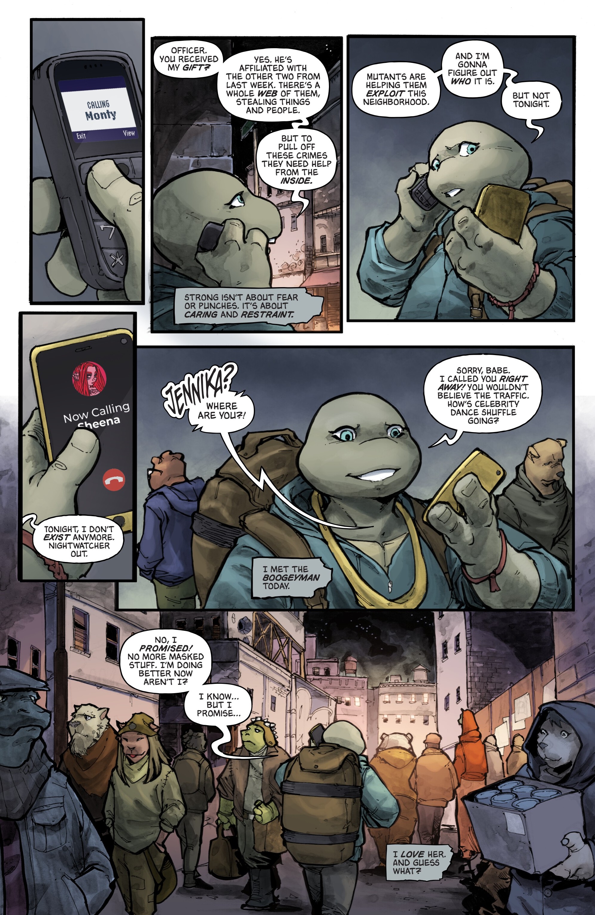 Teenage Mutant Ninja Turtles: Nightwatcher (2024-) issue 1 - Page 21