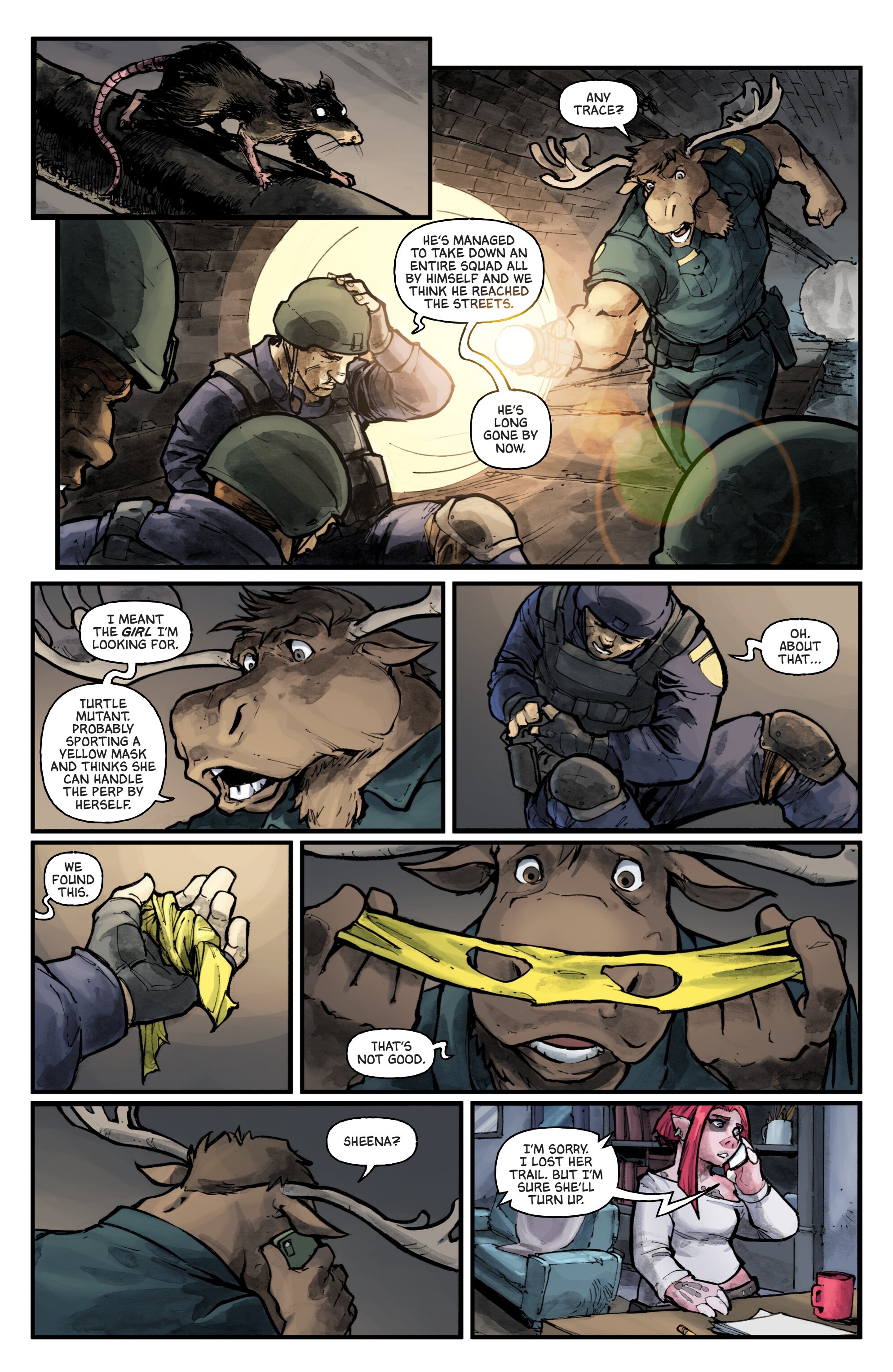 Teenage Mutant Ninja Turtles: Nightwatcher (2024-) issue 2 - Page 19