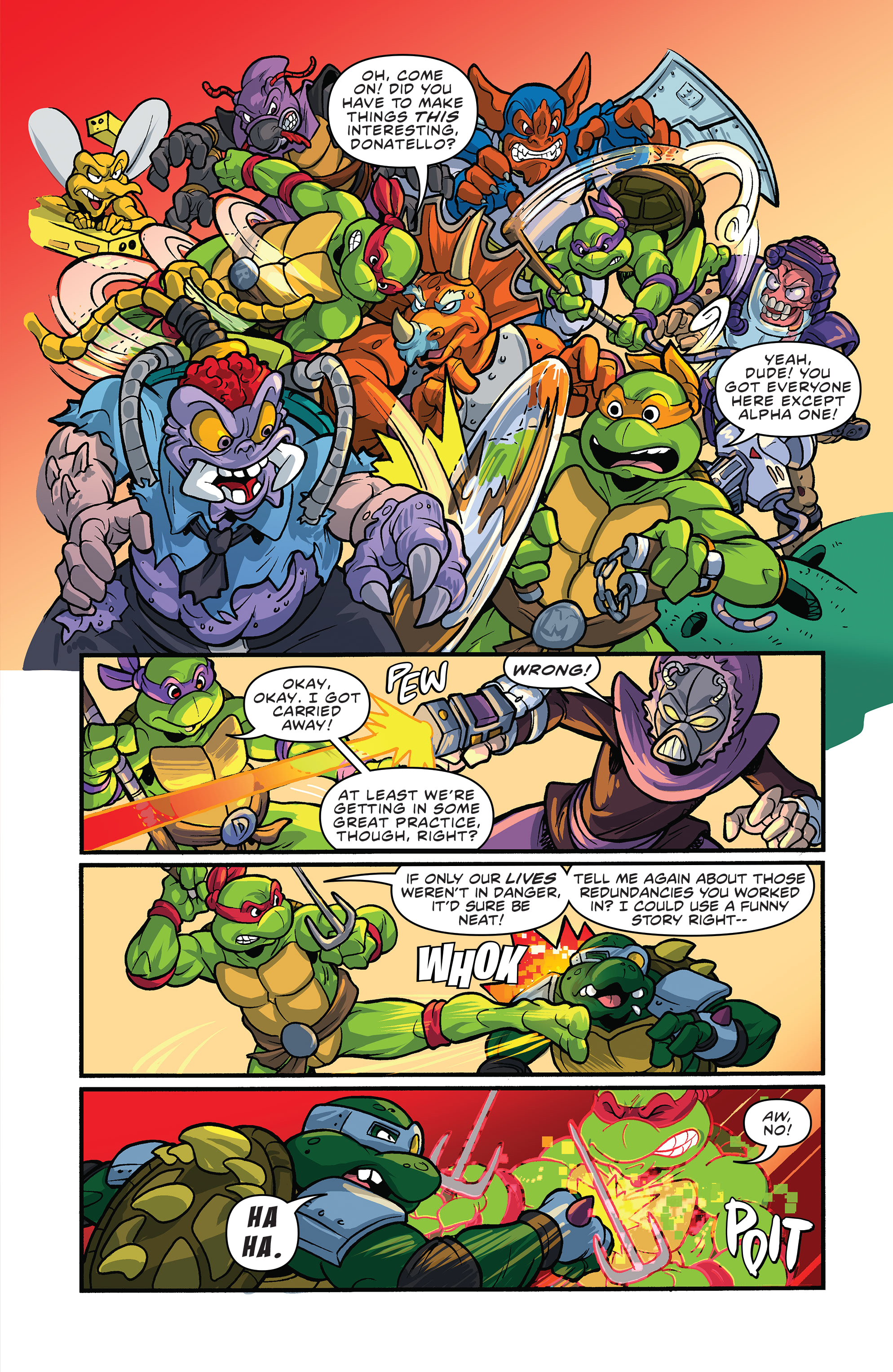 Teenage Mutant Ninja Turtles: Saturday Morning Adventures (2022-) issue 1 - Page 19