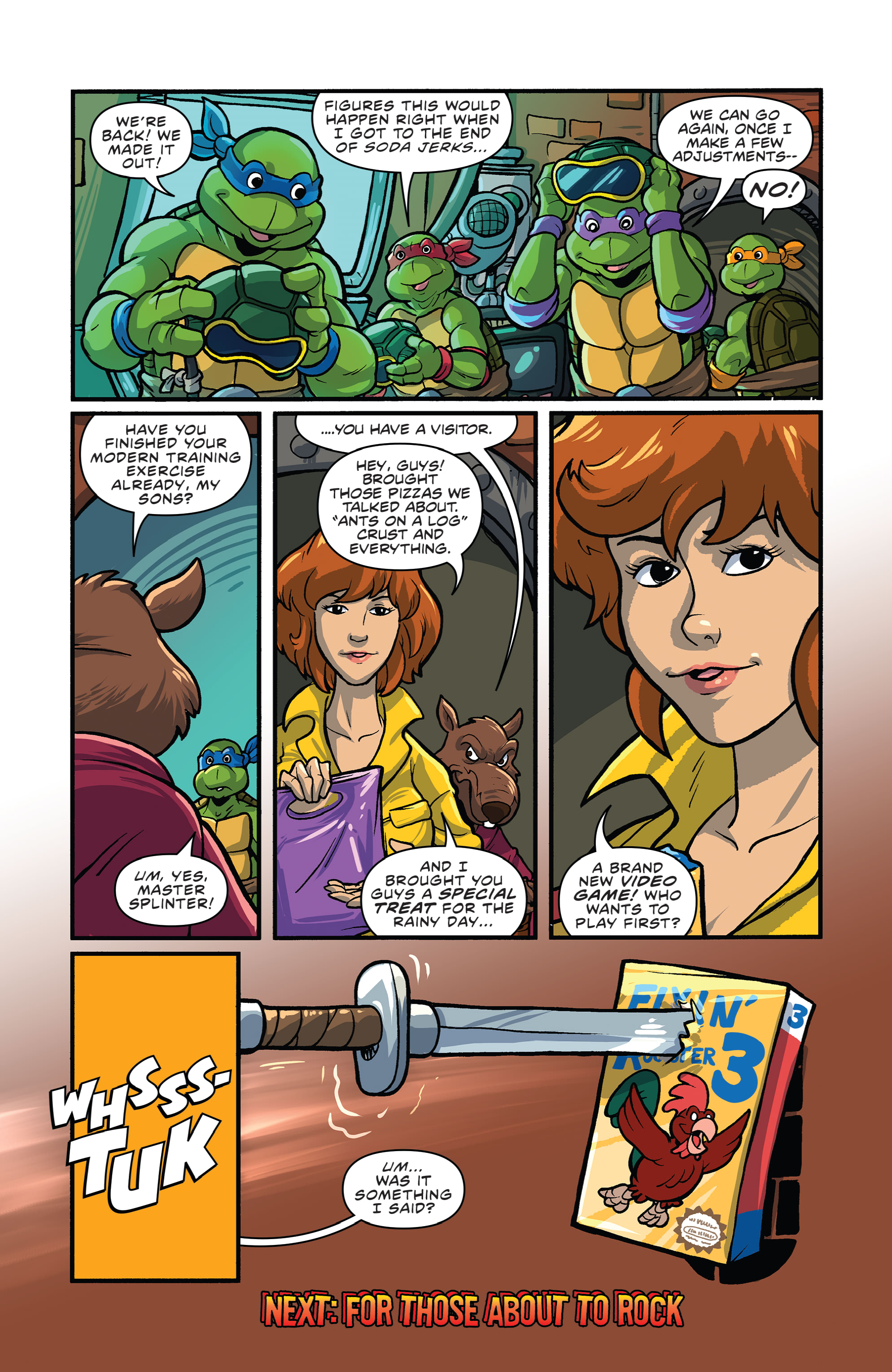 Teenage Mutant Ninja Turtles: Saturday Morning Adventures (2022-) issue 1 - Page 22