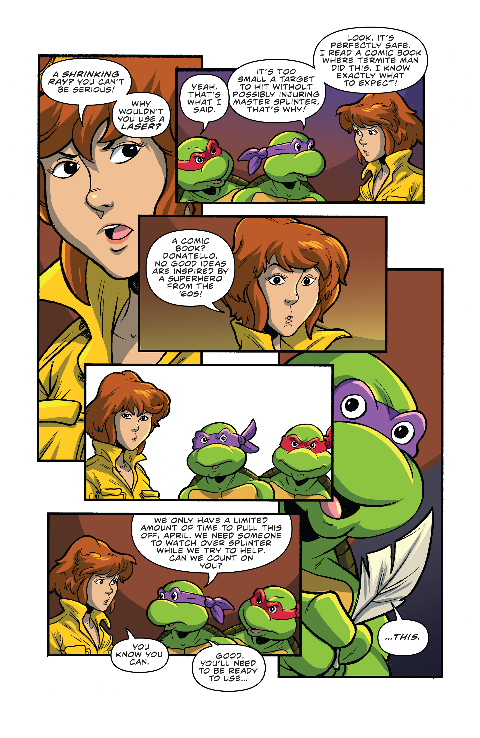 Teenage Mutant Ninja Turtles: Saturday Morning Adventures (2022-) issue 4 - Page 7