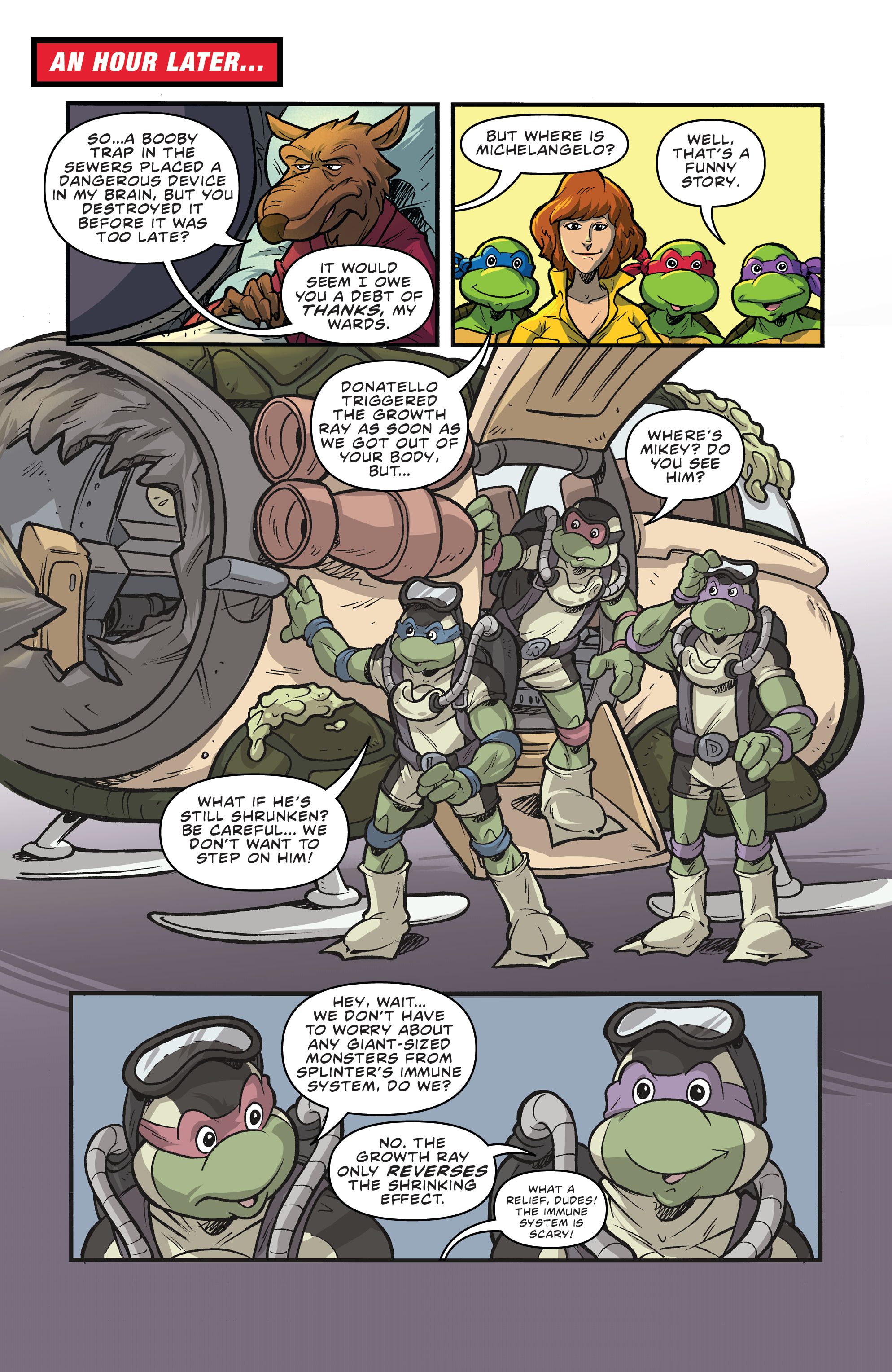 Teenage Mutant Ninja Turtles: Saturday Morning Adventures (2022-) issue 4 - Page 21