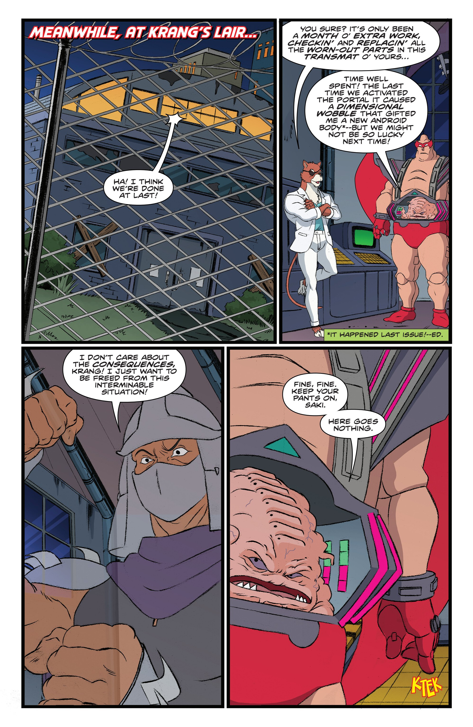 Teenage Mutant Ninja Turtles: Saturday Morning Adventures Continued (2023-): Chapter 25 - Page 6