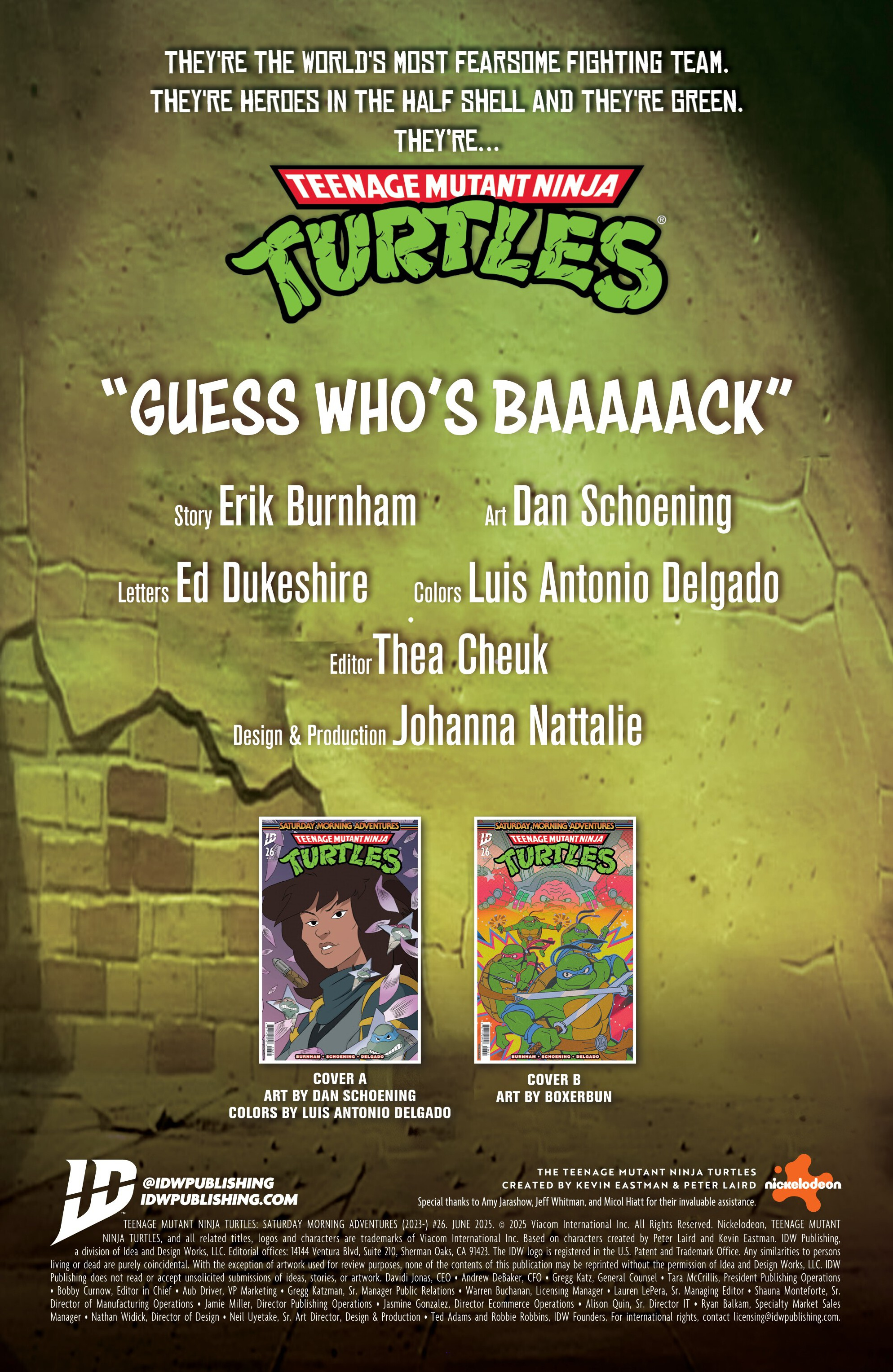 Teenage Mutant Ninja Turtles: Saturday Morning Adventures Continued (2023-): Chapter 26 - Page 2