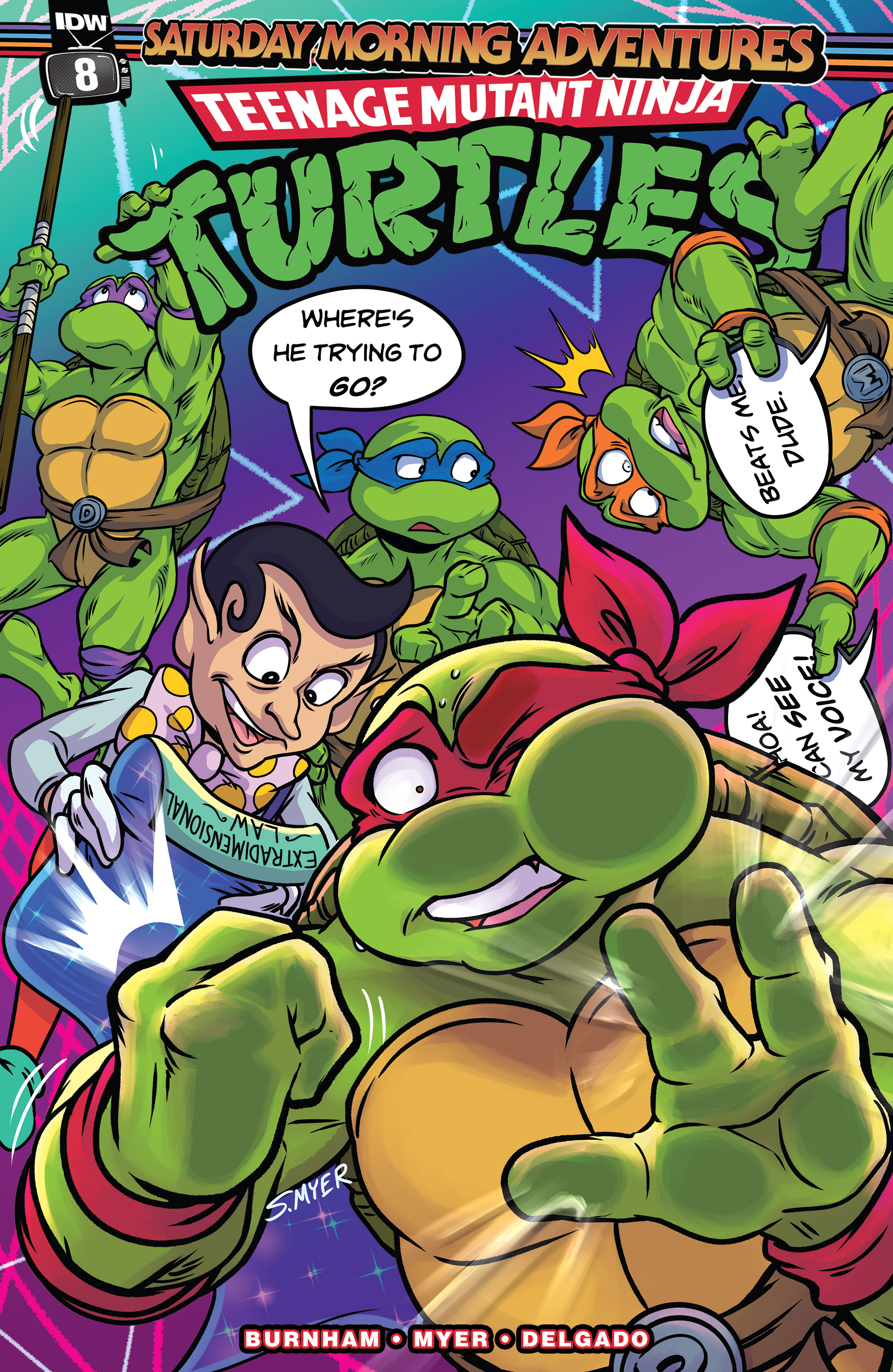 Teenage Mutant Ninja Turtles: Saturday Morning Adventures Continued (2023-): Chapter 8 - Page 1