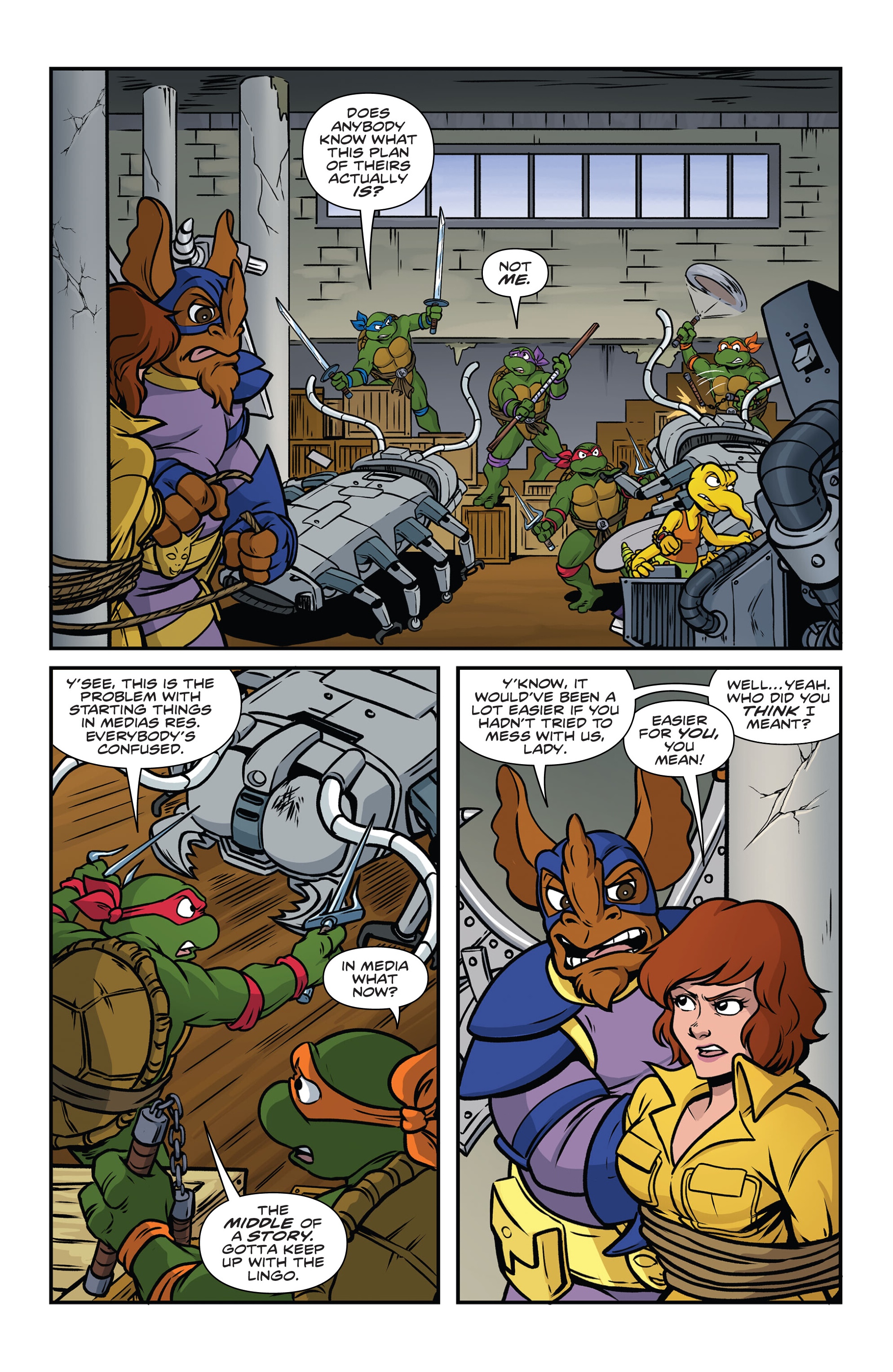 Teenage Mutant Ninja Turtles: Saturday Morning Adventures Continued (2023-): Chapter 8 - Page 4