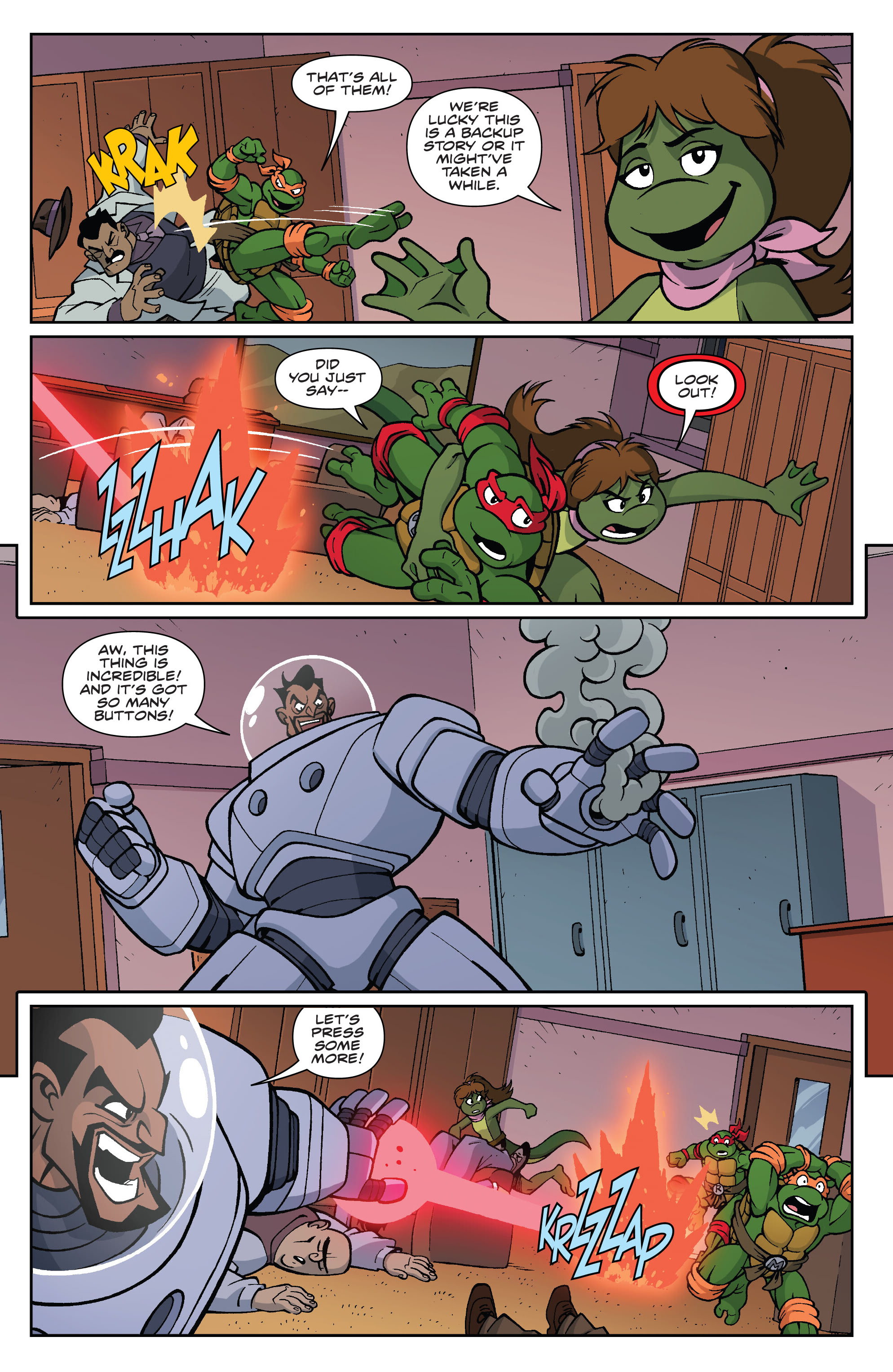 Teenage Mutant Ninja Turtles: Saturday Morning Adventures Continued (2023-) issue April Special - Page 38