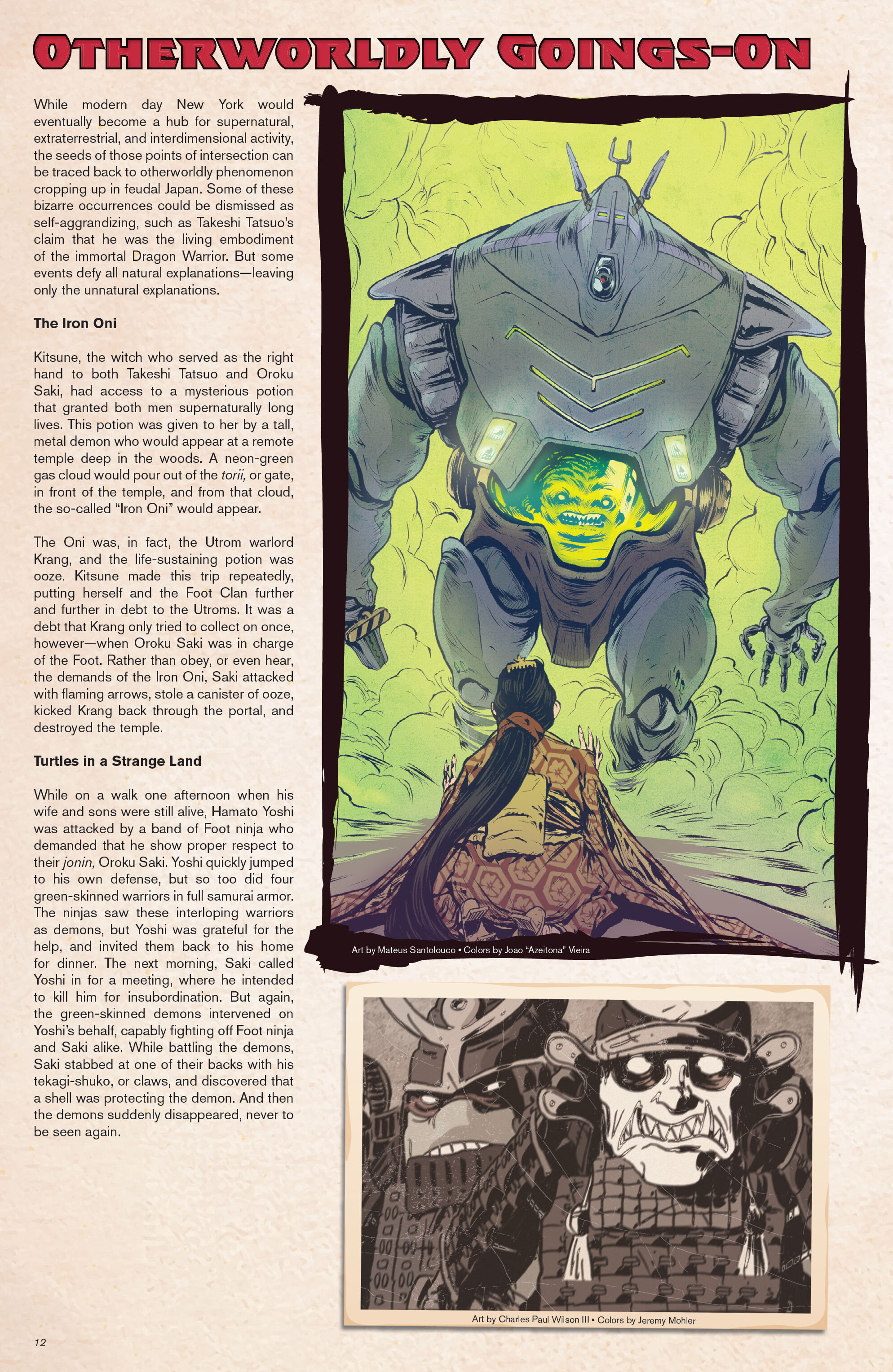 Teenage Mutant Ninja Turtles: Sourcebook (2024-) issue 1 - Page 11