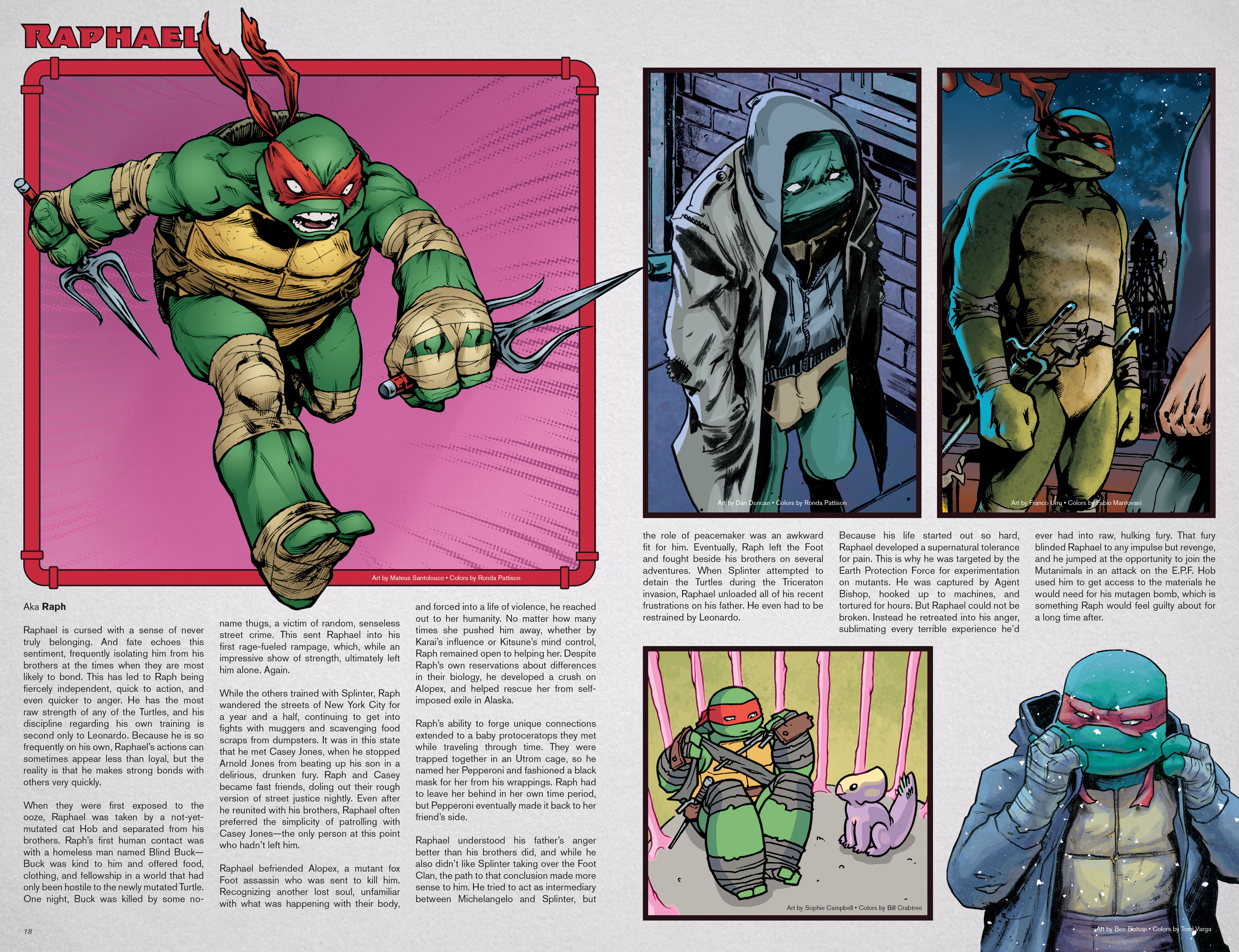 Teenage Mutant Ninja Turtles: Sourcebook (2024-) issue 1 - Page 16