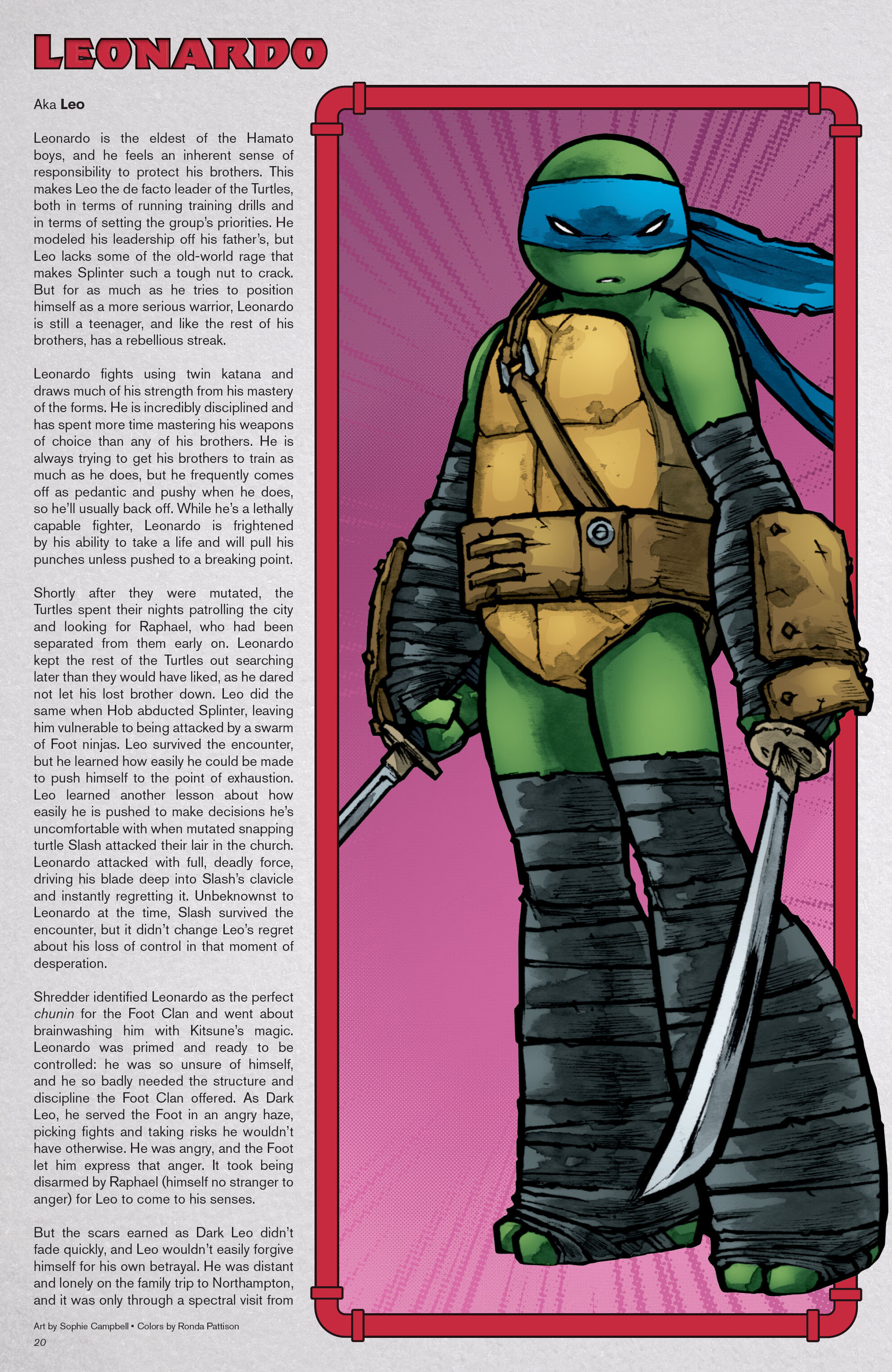 Teenage Mutant Ninja Turtles: Sourcebook (2024-) issue 1 - Page 17