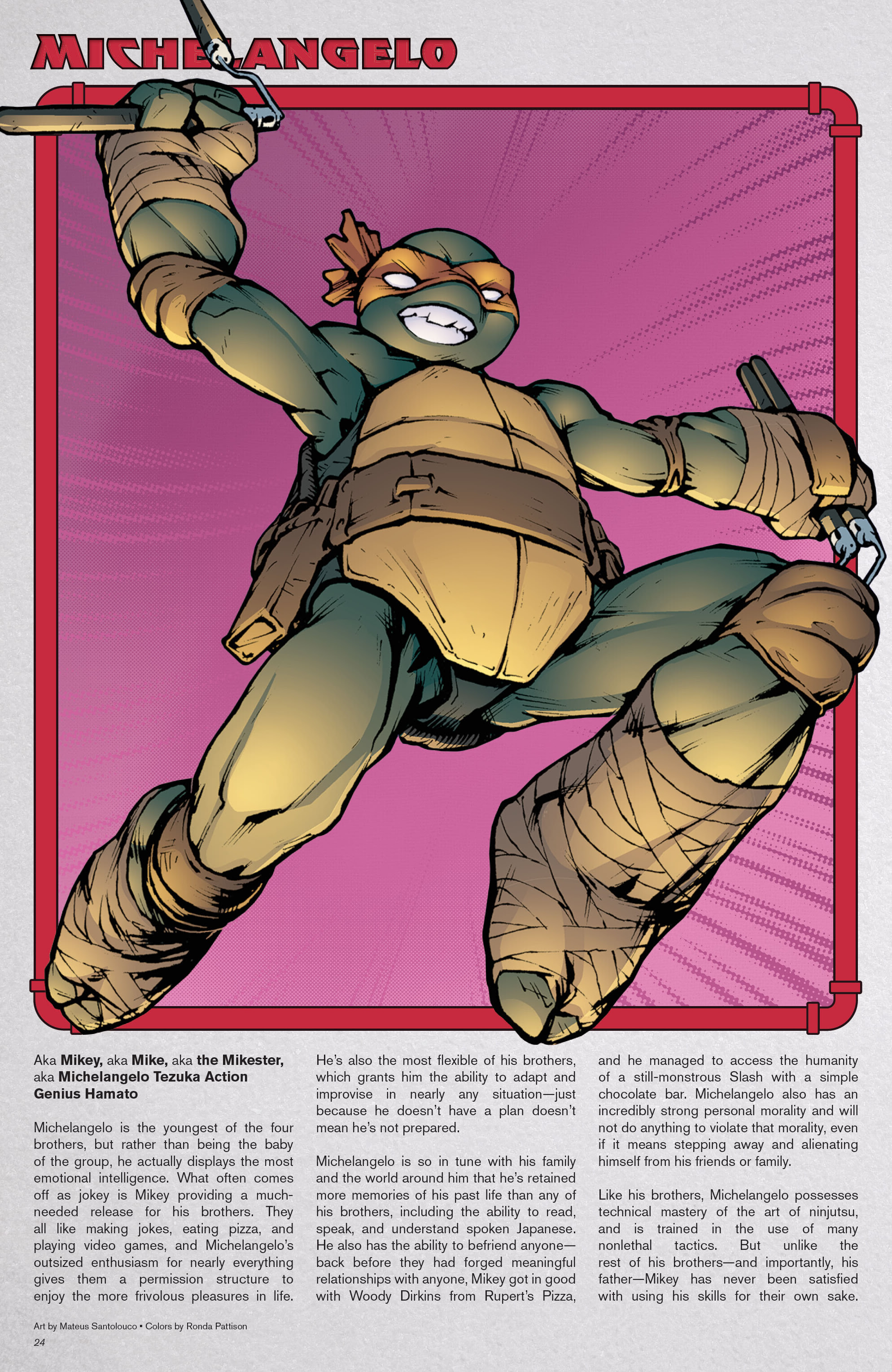 Teenage Mutant Ninja Turtles: Sourcebook (2024-) issue 1 - Page 21