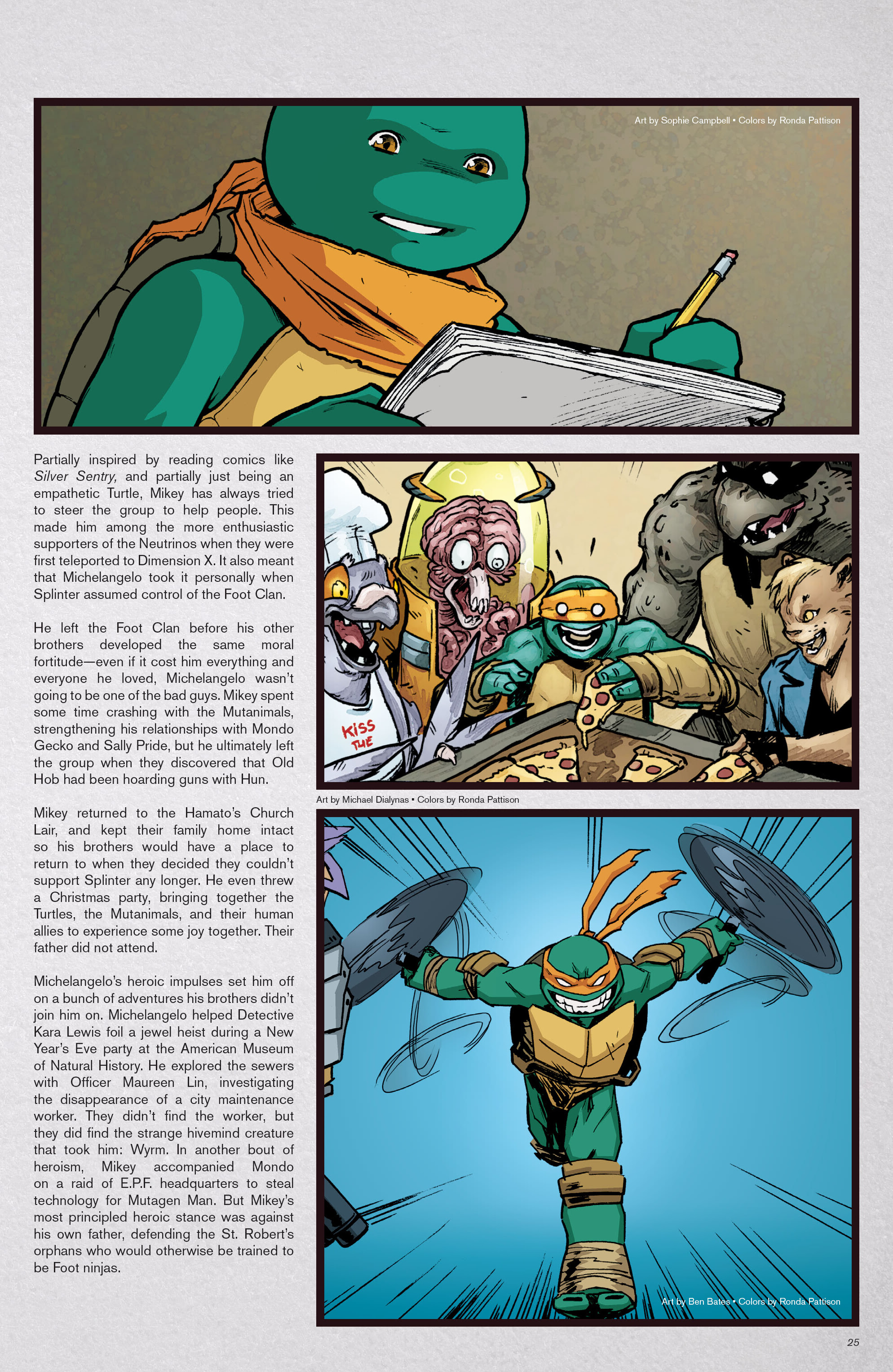 Teenage Mutant Ninja Turtles: Sourcebook (2024-) issue 1 - Page 22