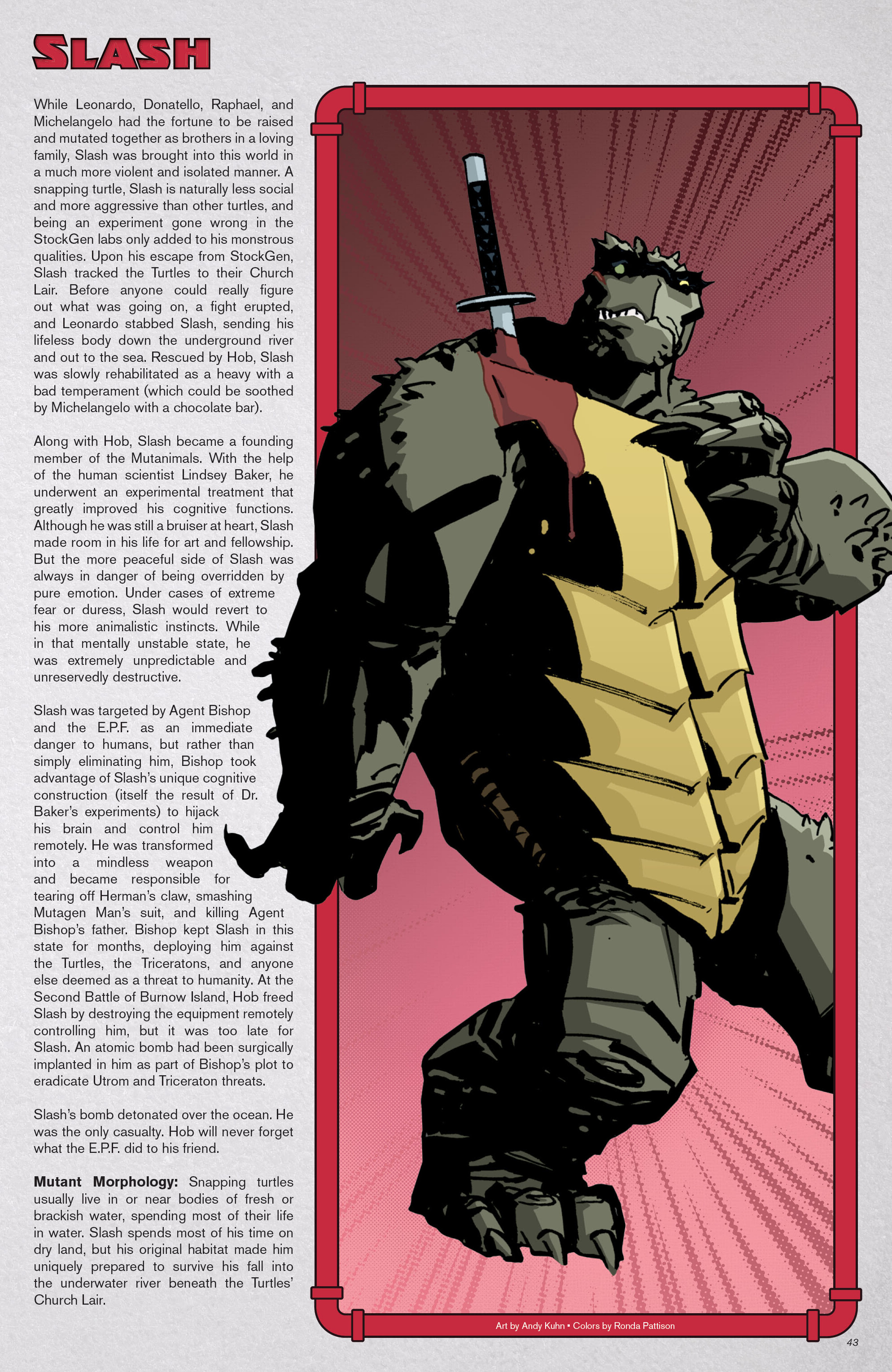 Teenage Mutant Ninja Turtles: Sourcebook (2024-) issue 1 - Page 38