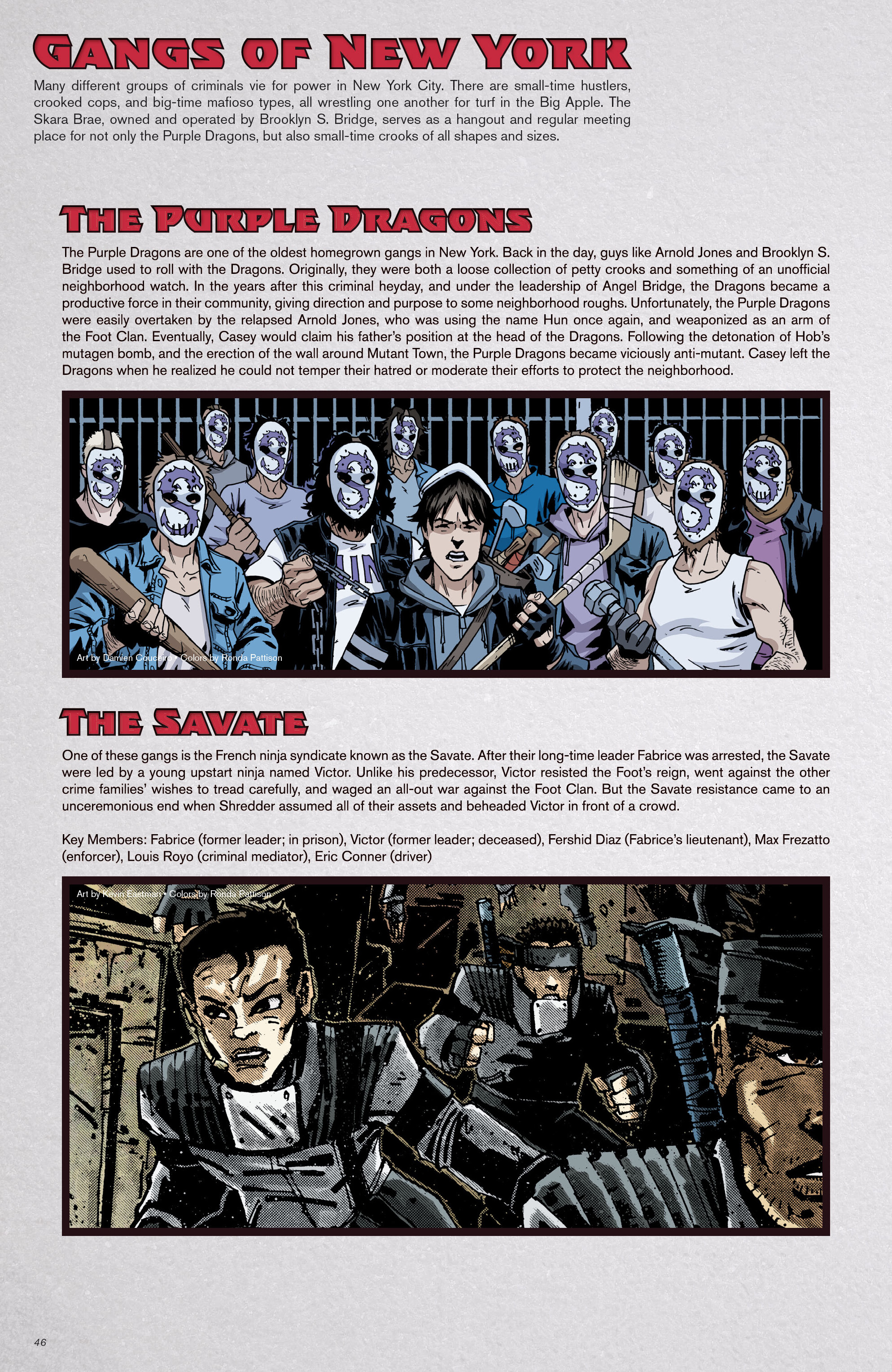 Teenage Mutant Ninja Turtles: Sourcebook (2024-) issue 1 - Page 41