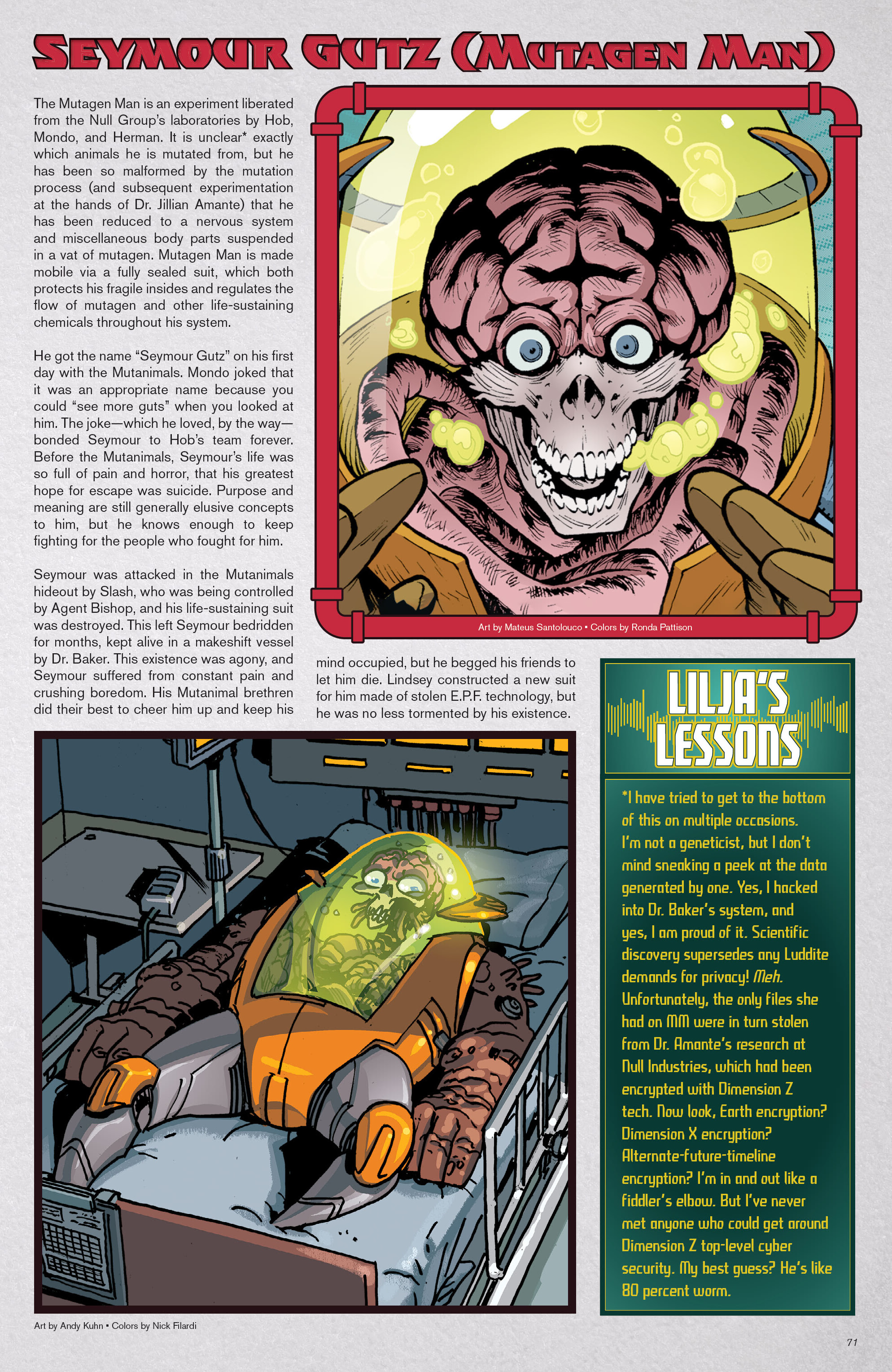 Teenage Mutant Ninja Turtles: Sourcebook (2024-) issue 1 - Page 63