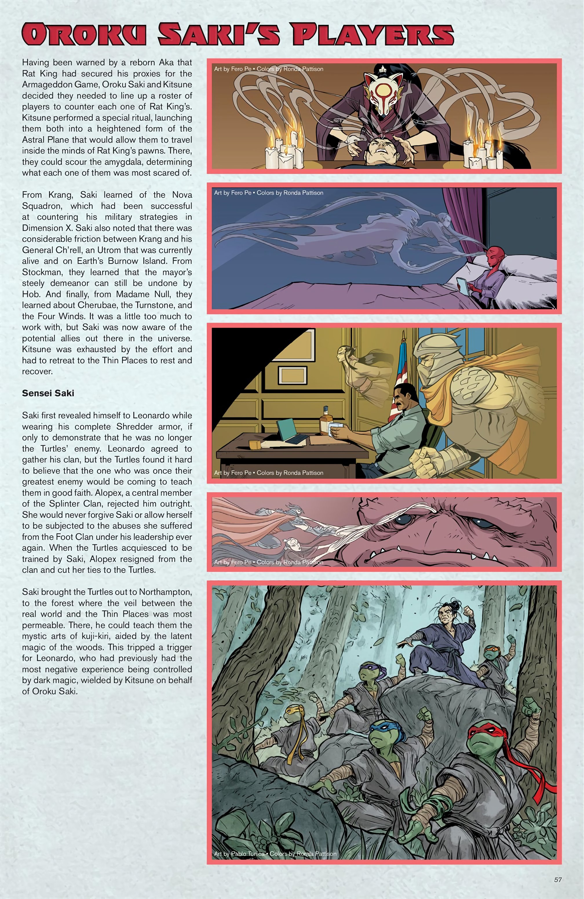 Teenage Mutant Ninja Turtles: Sourcebook (2024-) issue 3 - Page 52