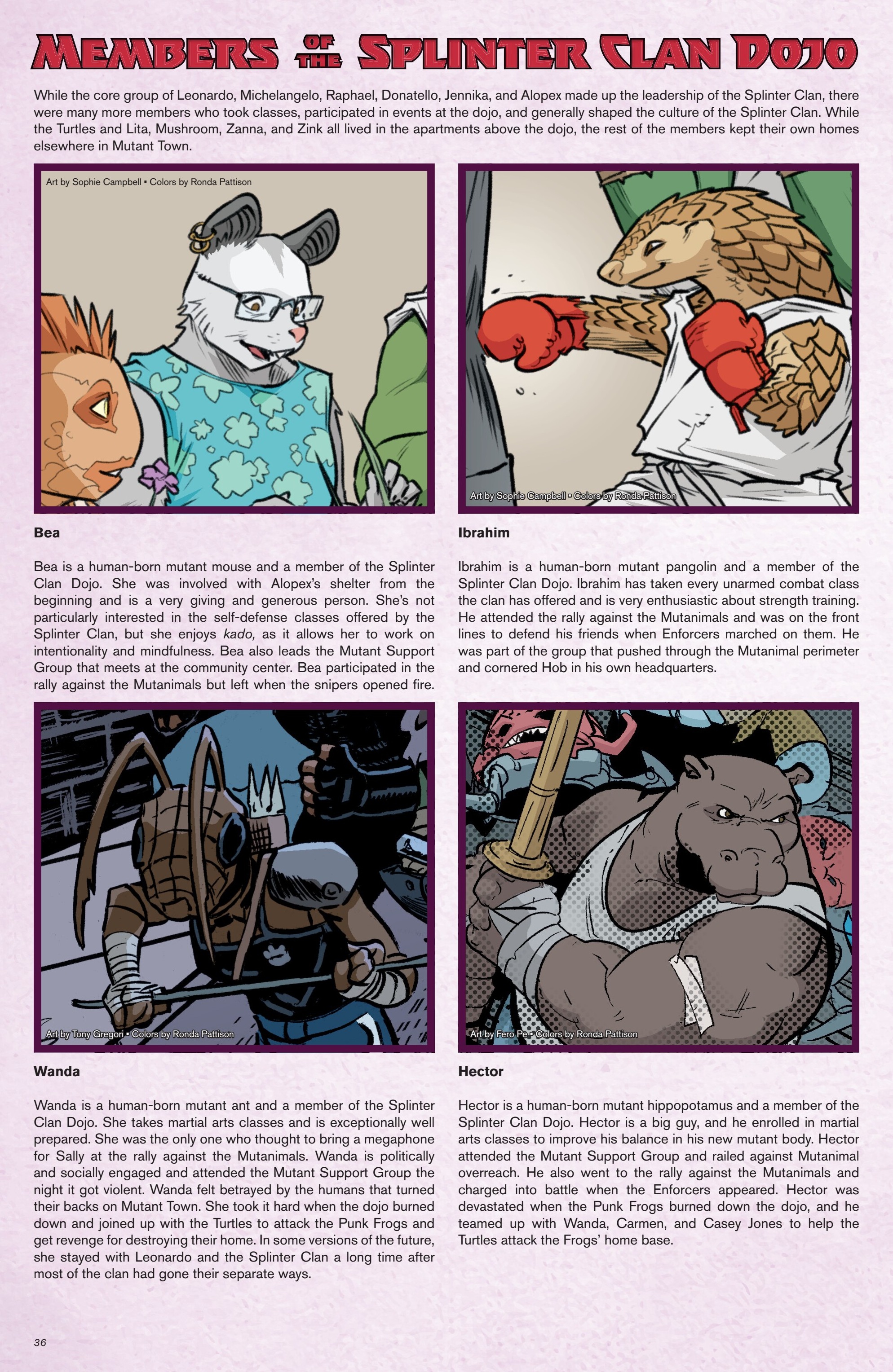 Teenage Mutant Ninja Turtles: Sourcebook (2024-) issue 4 - Page 35