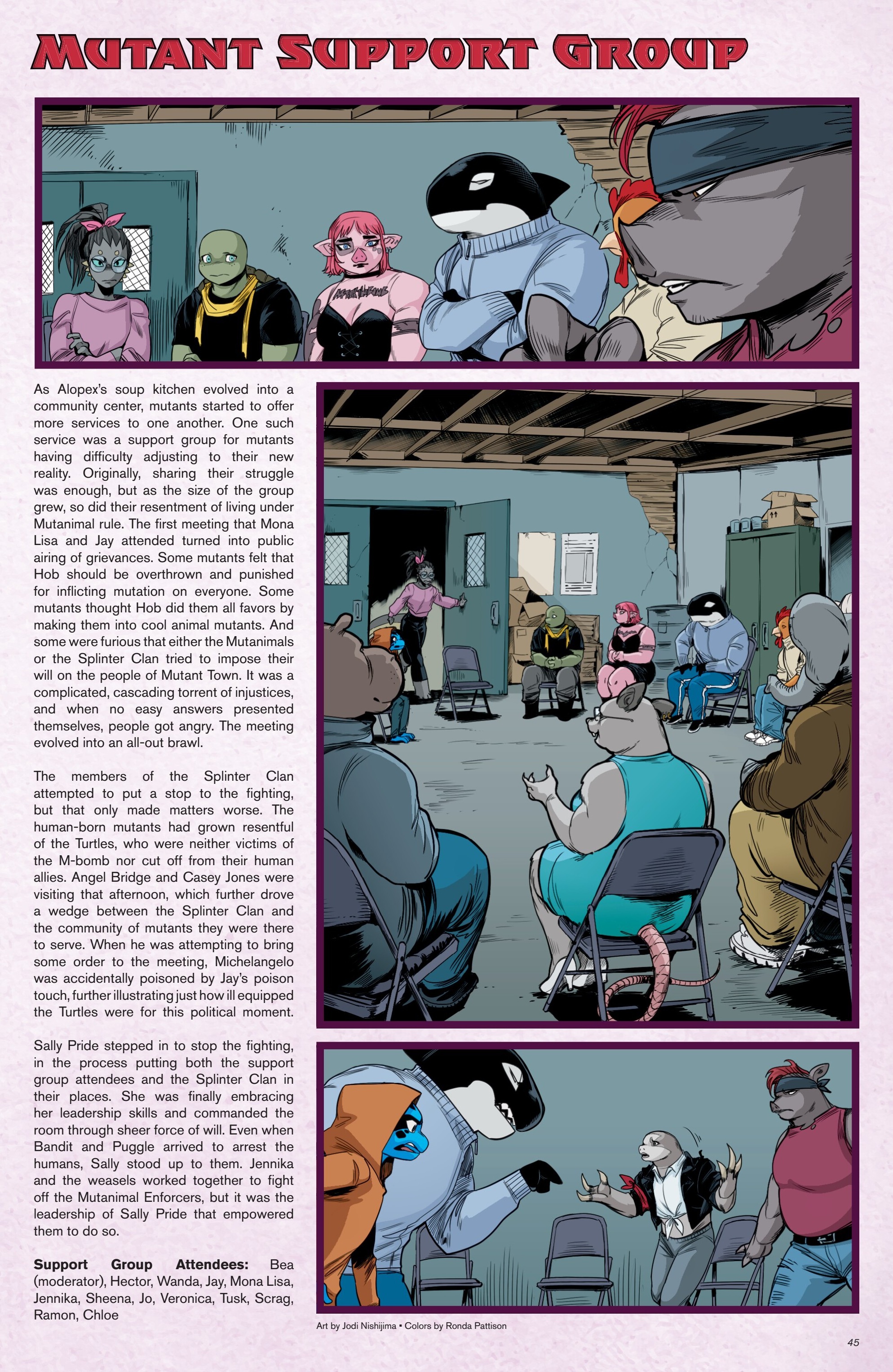 Teenage Mutant Ninja Turtles: Sourcebook (2024-) issue 4 - Page 44