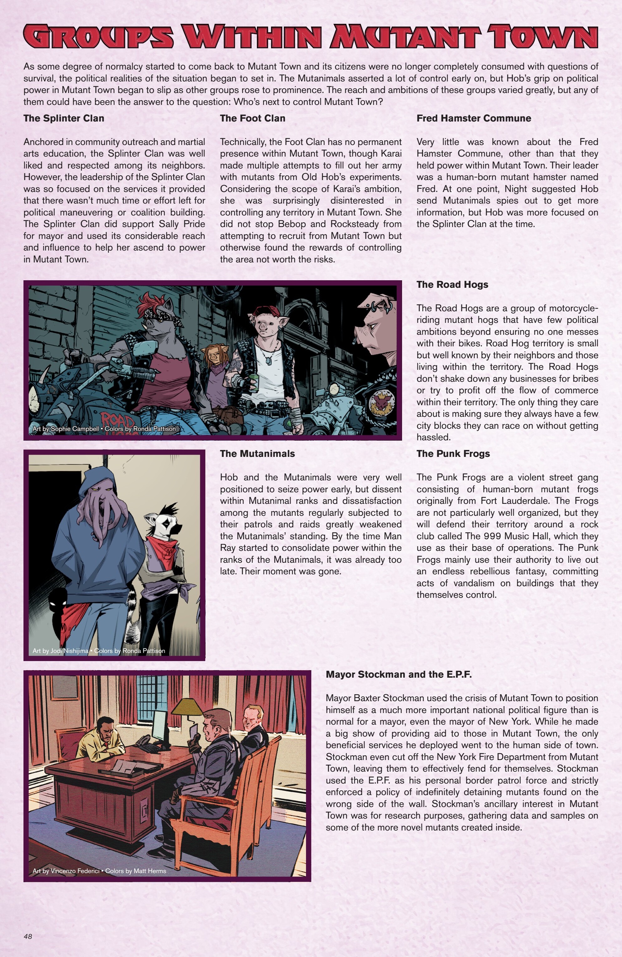 Teenage Mutant Ninja Turtles: Sourcebook (2024-) issue 4 - Page 46