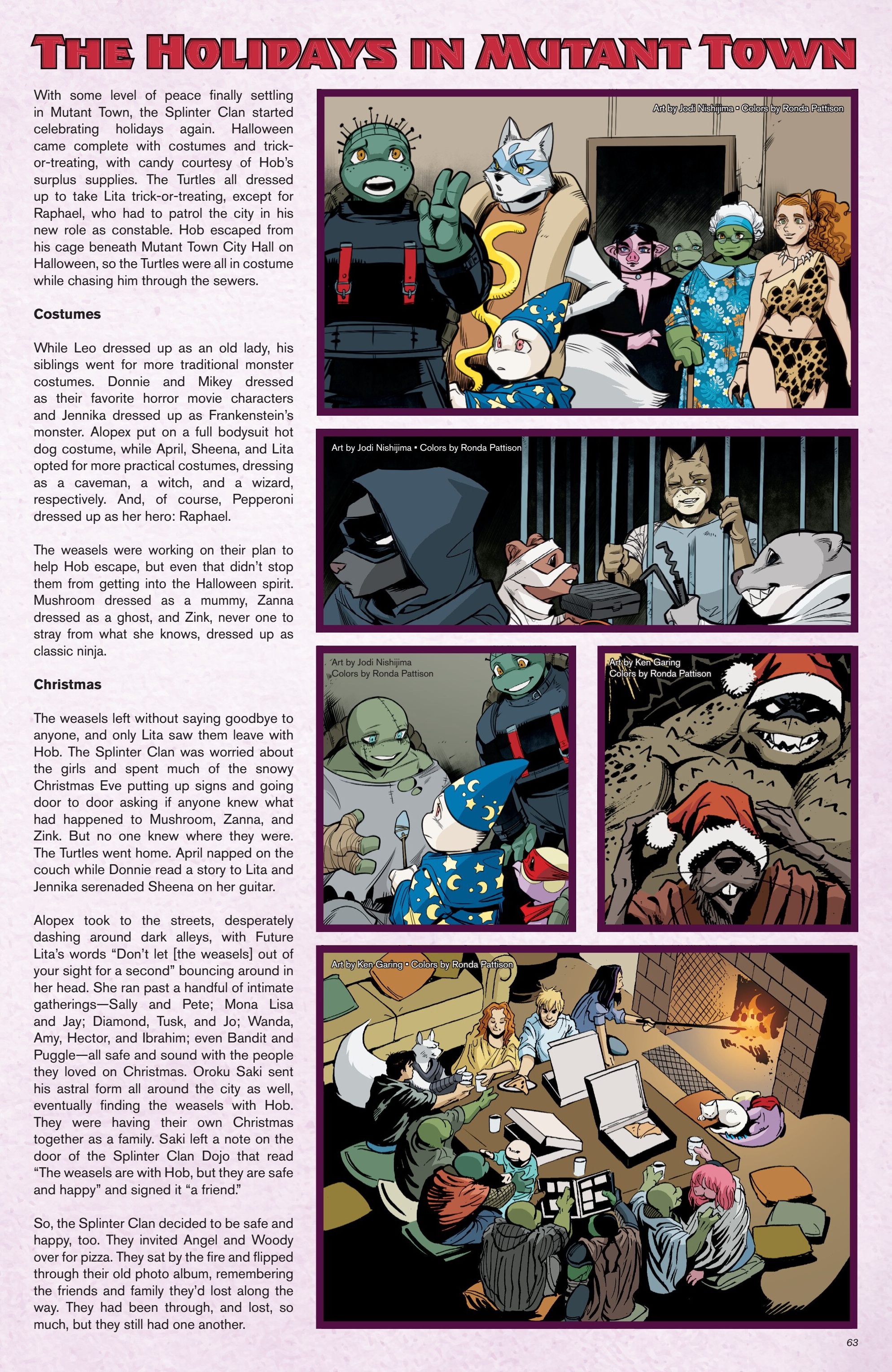 Teenage Mutant Ninja Turtles: Sourcebook (2024-) issue 4 - Page 61