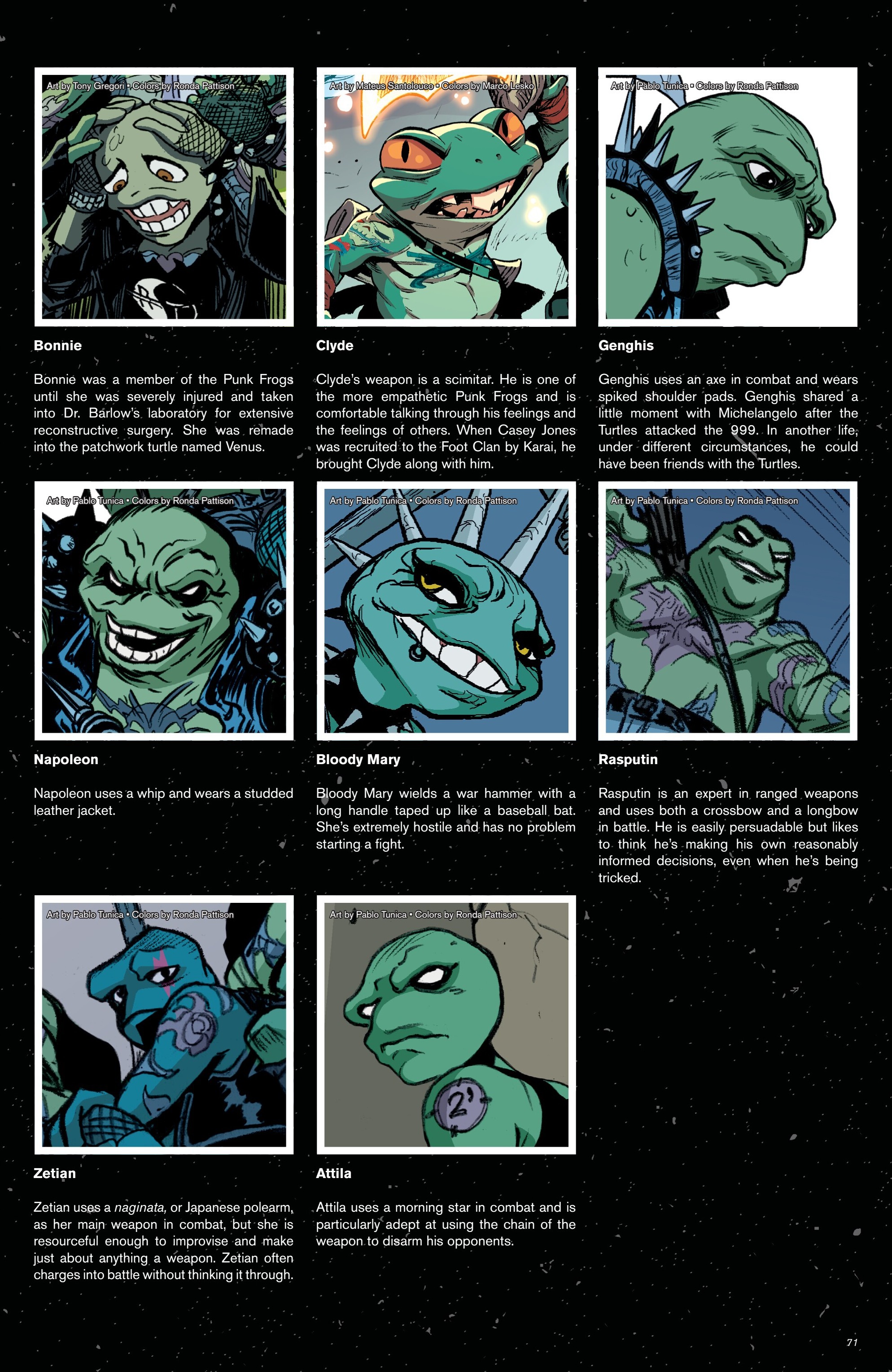 Teenage Mutant Ninja Turtles: Sourcebook (2024-) issue 4 - Page 68