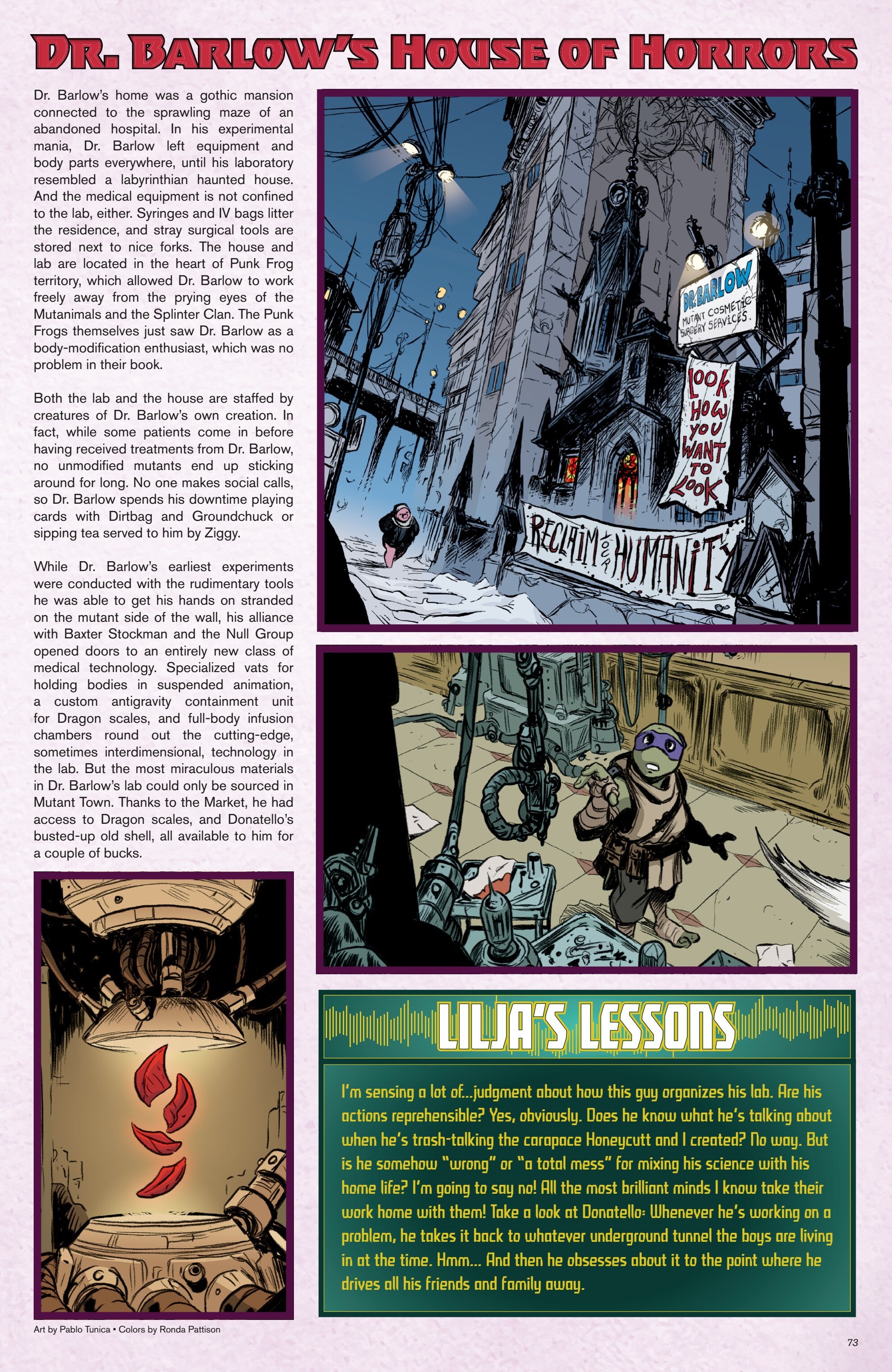 Teenage Mutant Ninja Turtles: Sourcebook (2024-) issue 4 - Page 70