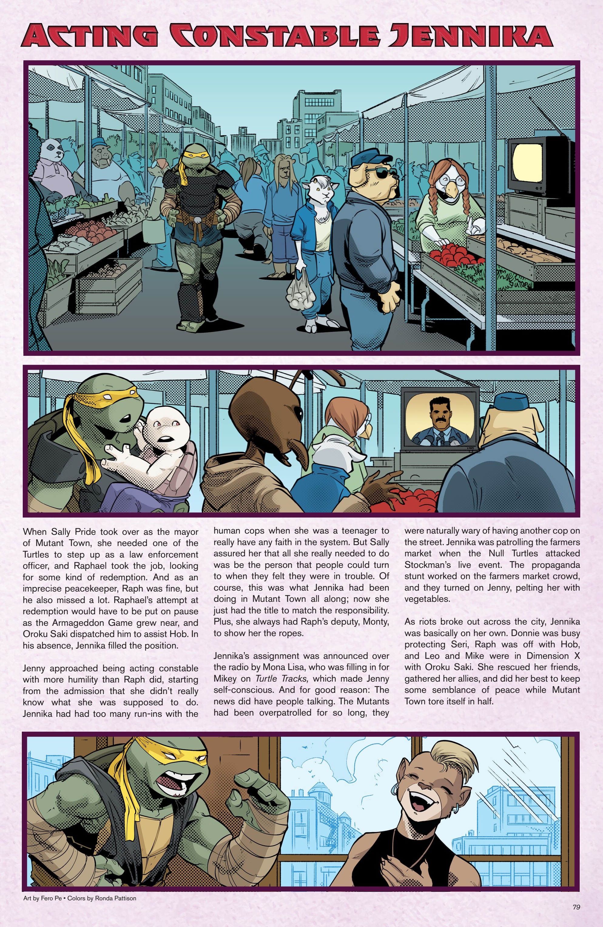 Teenage Mutant Ninja Turtles: Sourcebook (2024-) issue 4 - Page 76