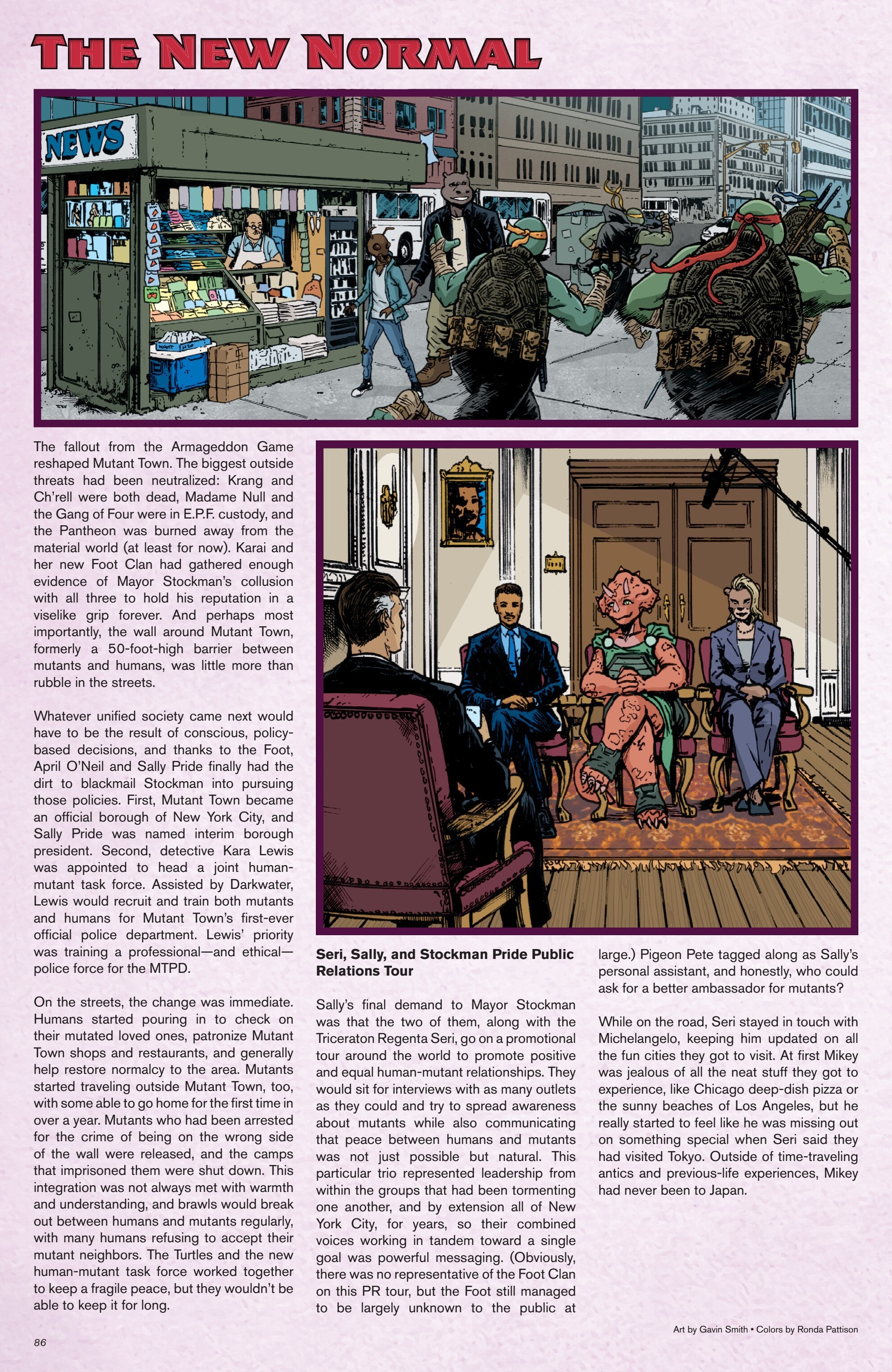 Teenage Mutant Ninja Turtles: Sourcebook (2024-) issue 4 - Page 82