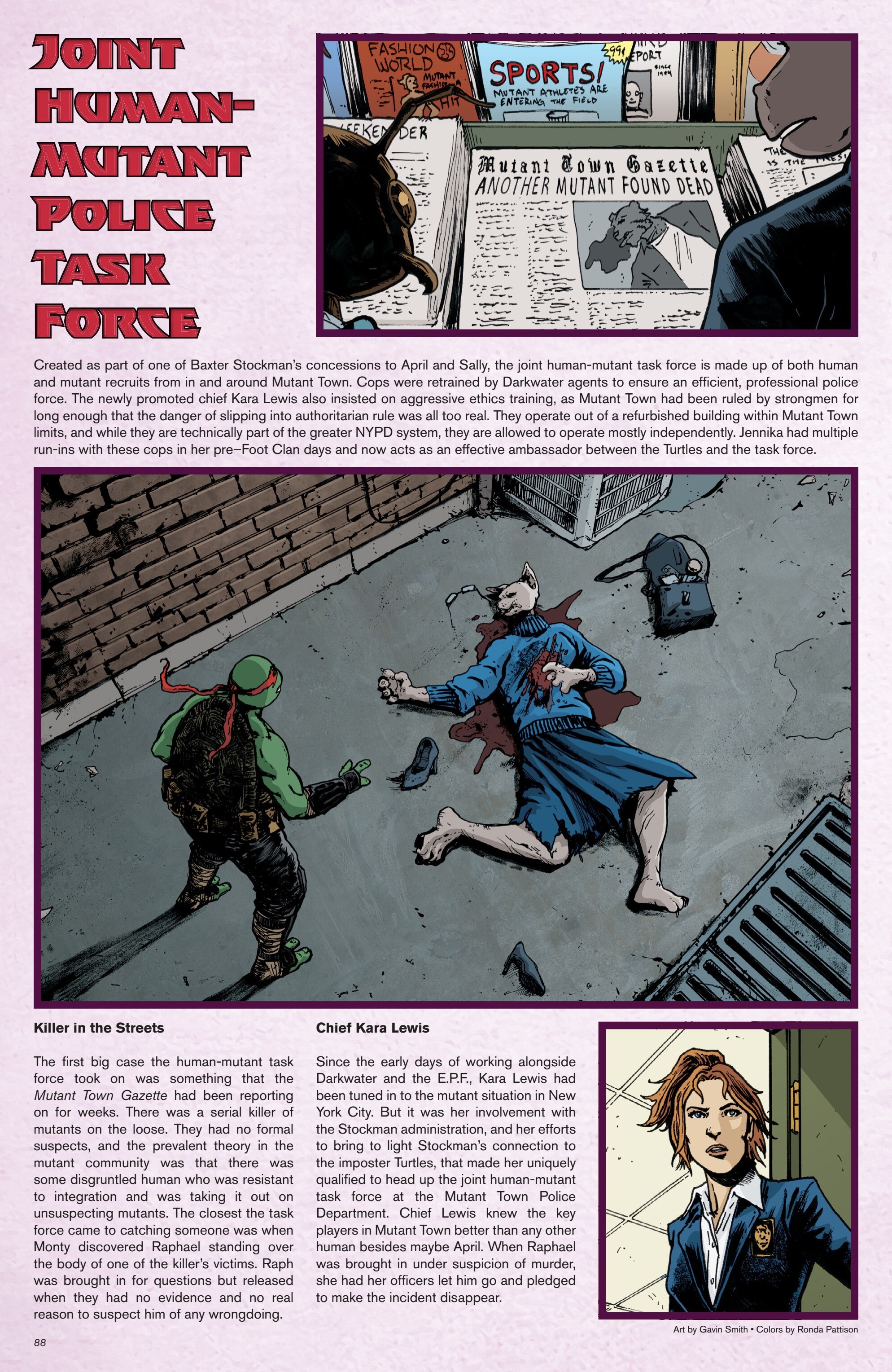 Teenage Mutant Ninja Turtles: Sourcebook (2024-) issue 4 - Page 84