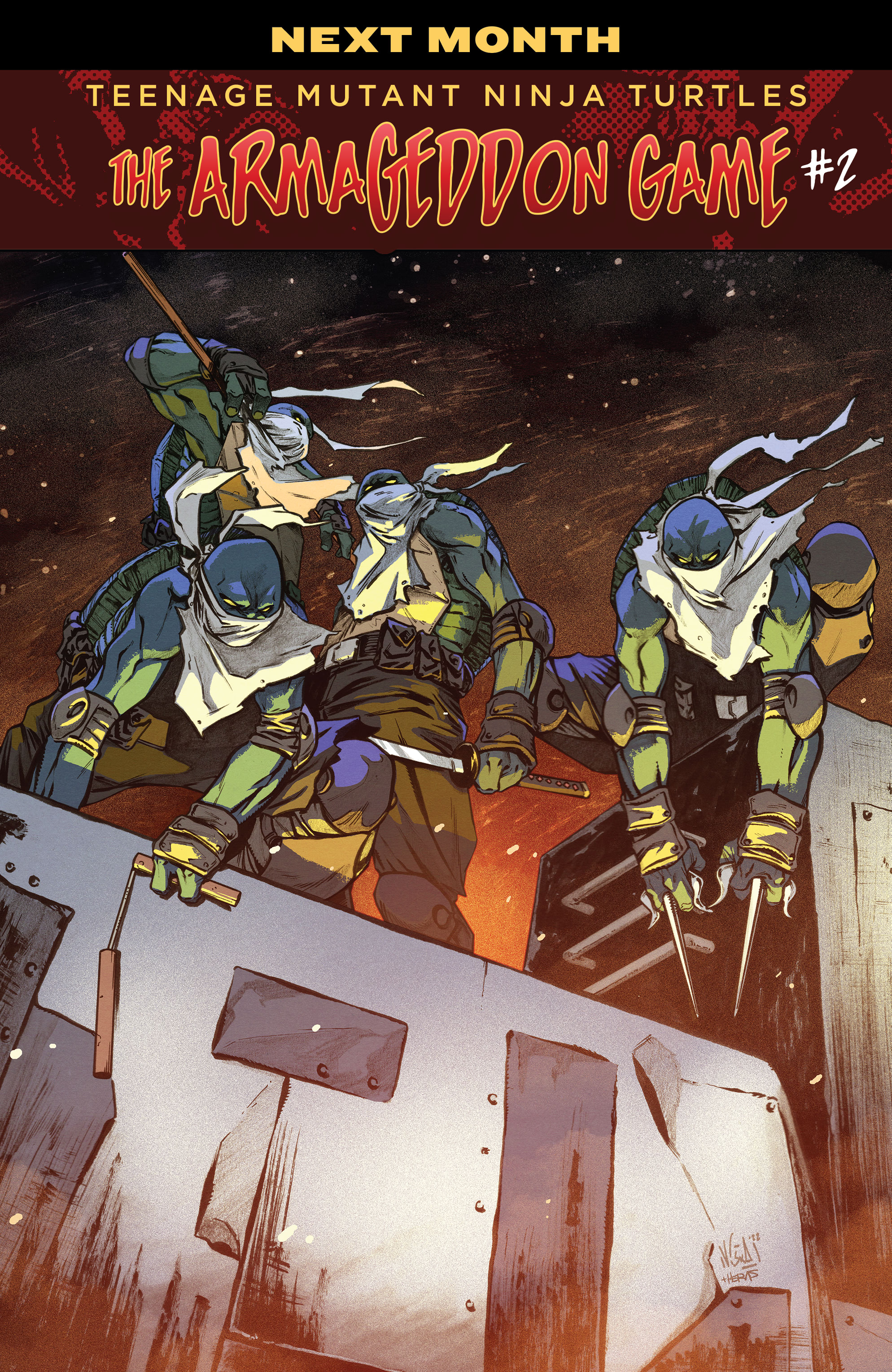 Teenage Mutant Ninja Turtles: The Armageddon Game (2022) issue 1 - Page 32