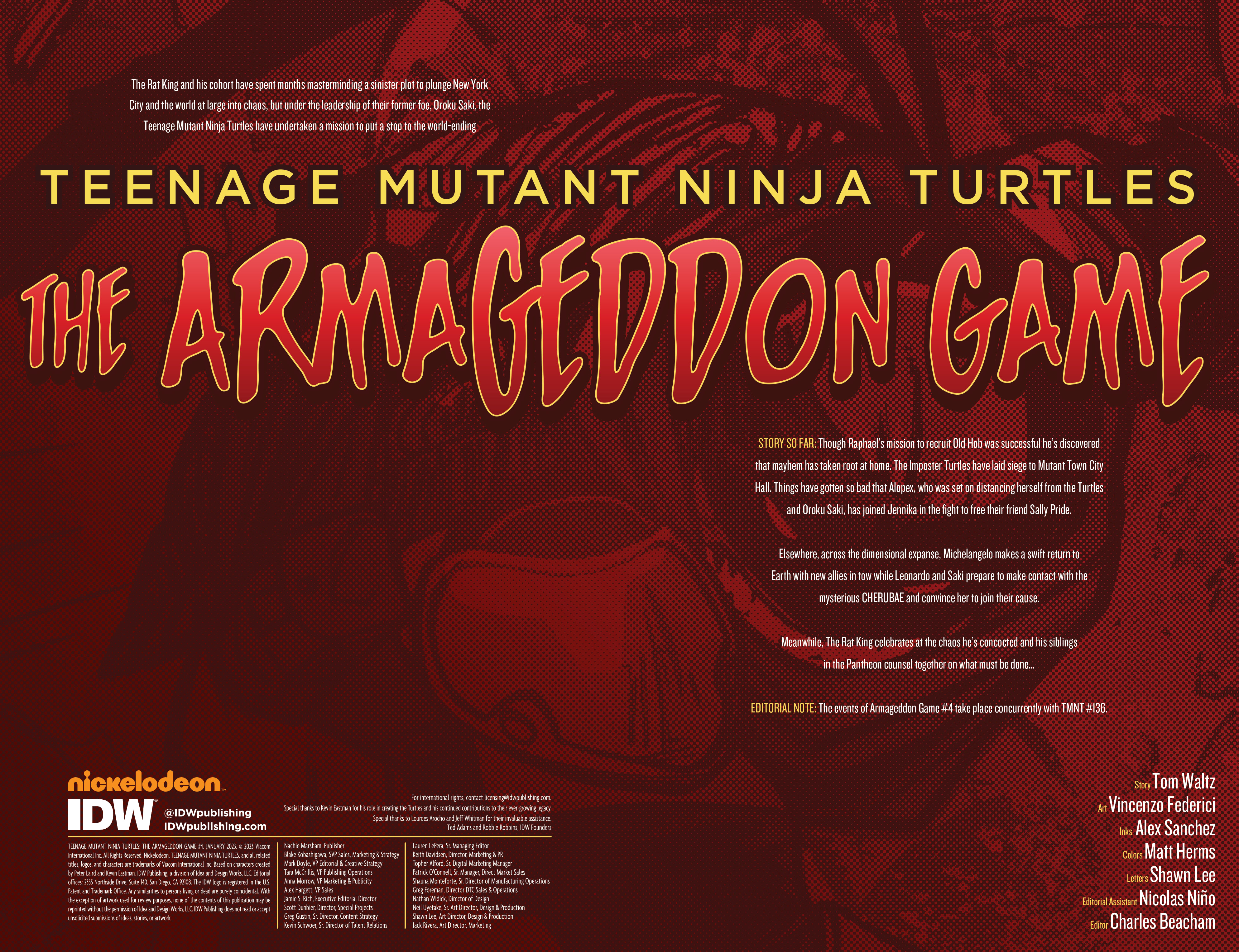 Teenage Mutant Ninja Turtles: The Armageddon Game (2022): Chapter 4 - Page 2