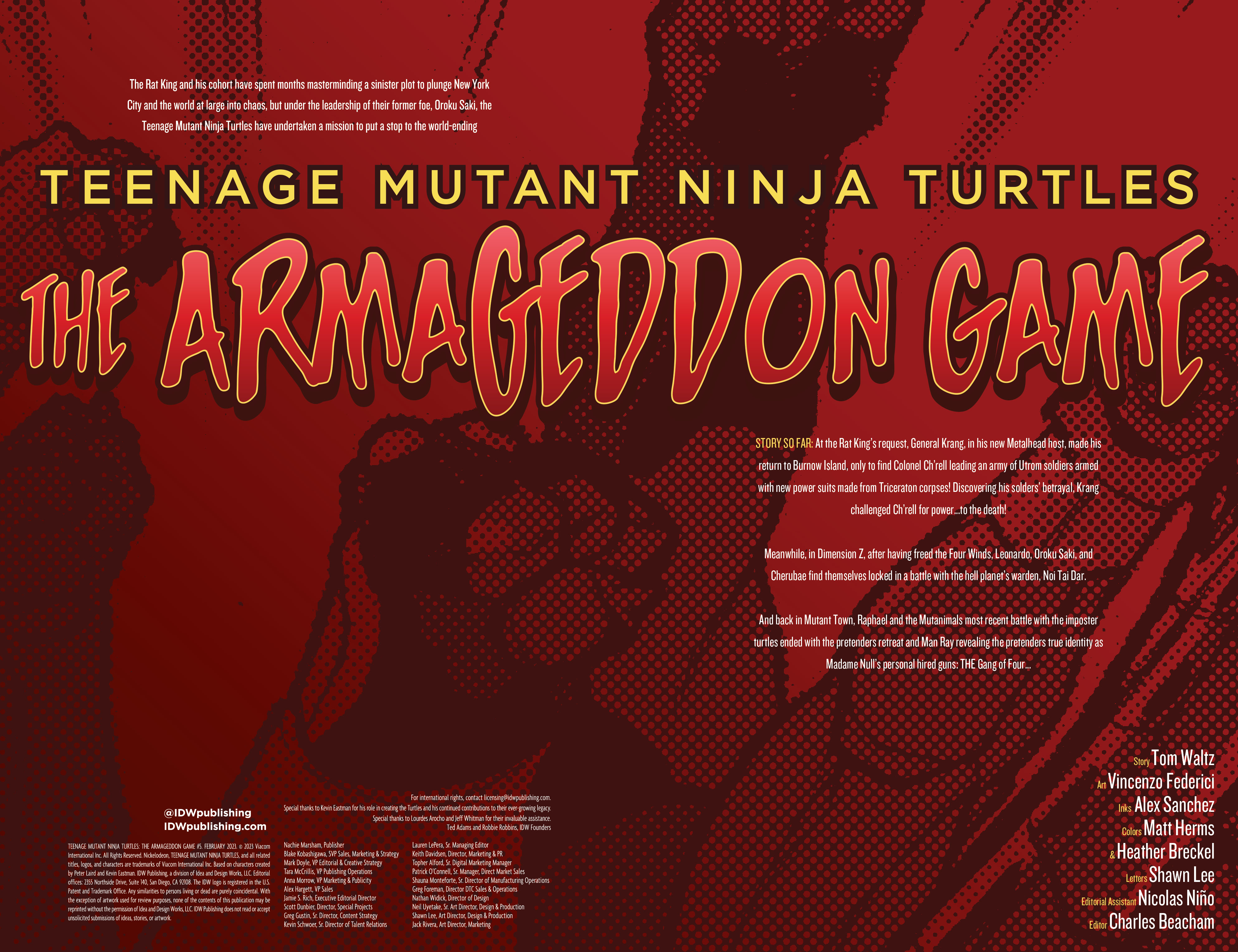 Teenage Mutant Ninja Turtles: The Armageddon Game (2022): Chapter 5 - Page 2