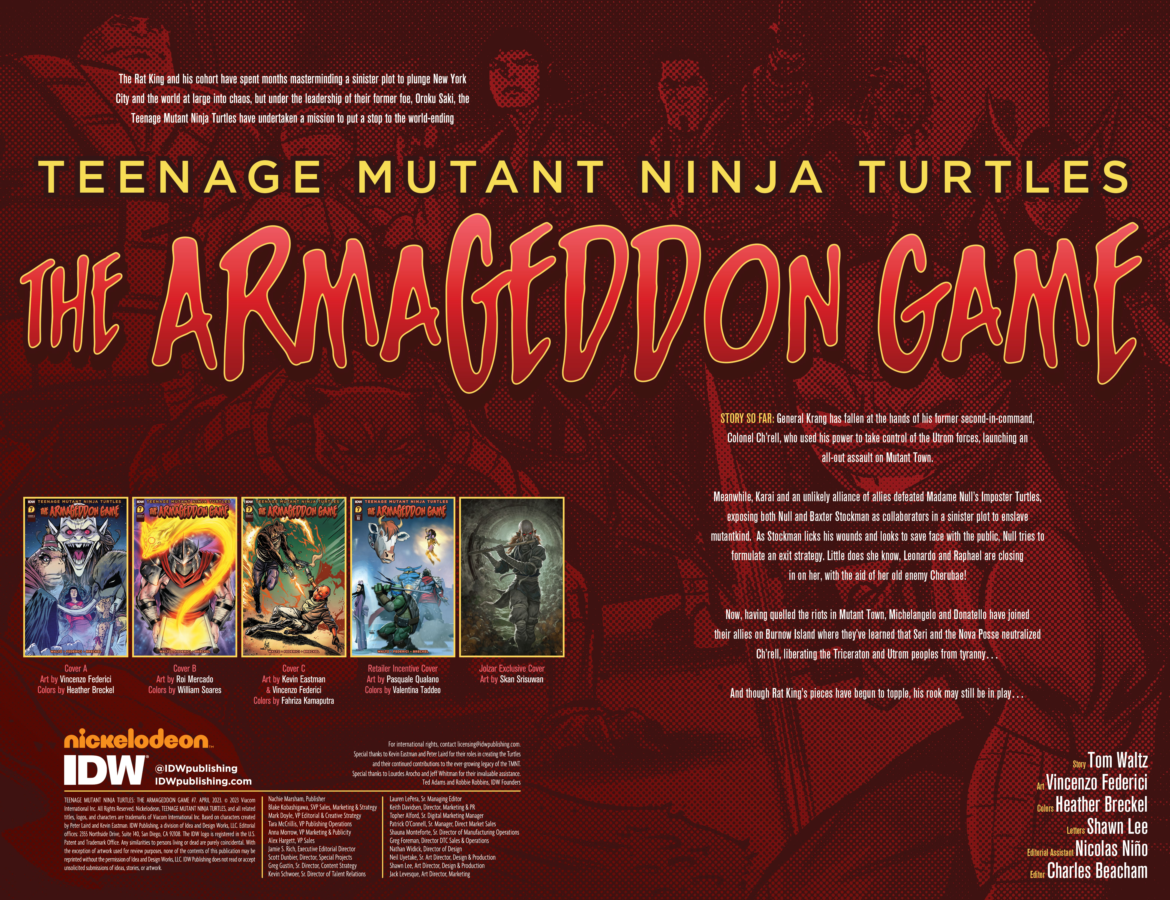 Teenage Mutant Ninja Turtles: The Armageddon Game (2022): Chapter 7 - Page 2