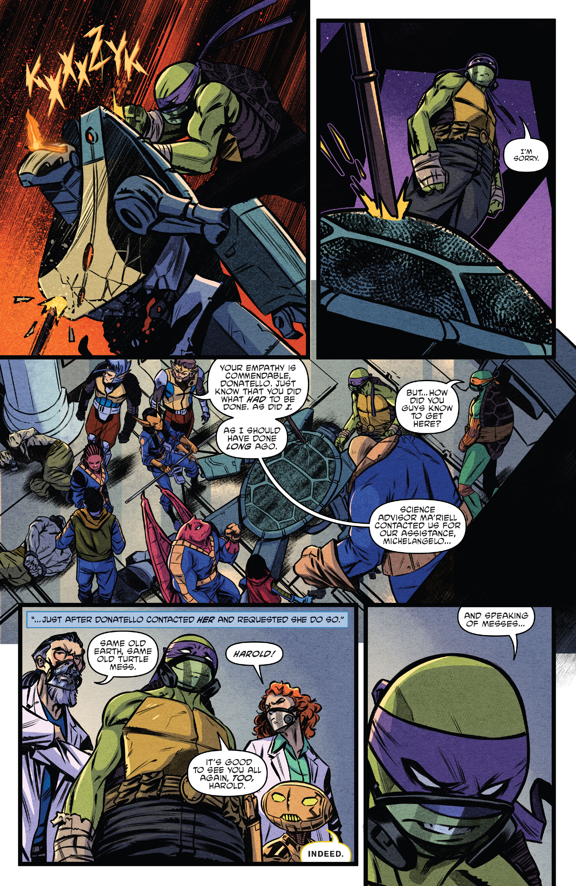 Teenage Mutant Ninja Turtles: The Armageddon Game (2022) issue 7 - Page 24