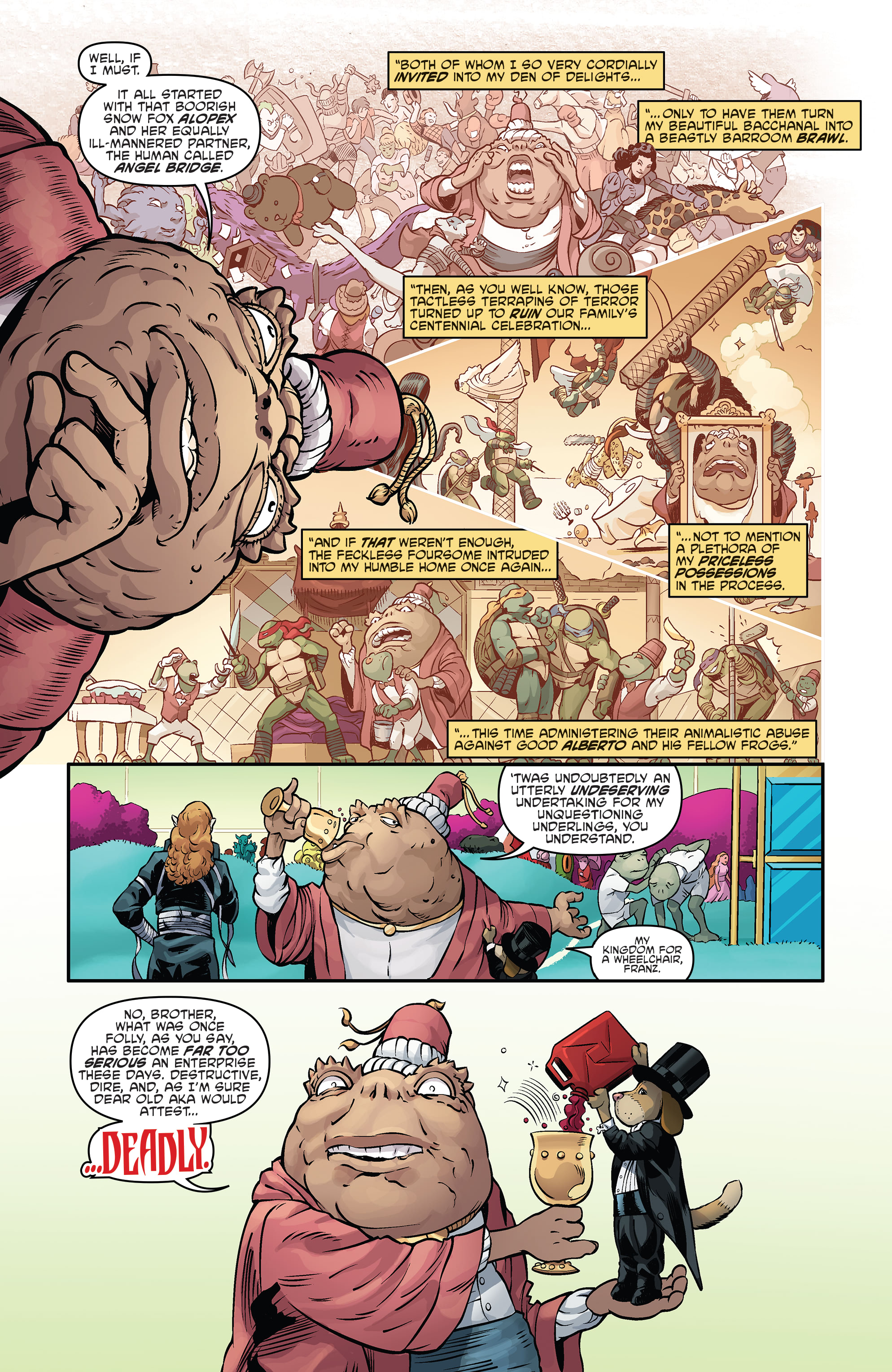 Teenage Mutant Ninja Turtles: The Armageddon Game - Pre-Game (2022-) issue 1 - Page 76