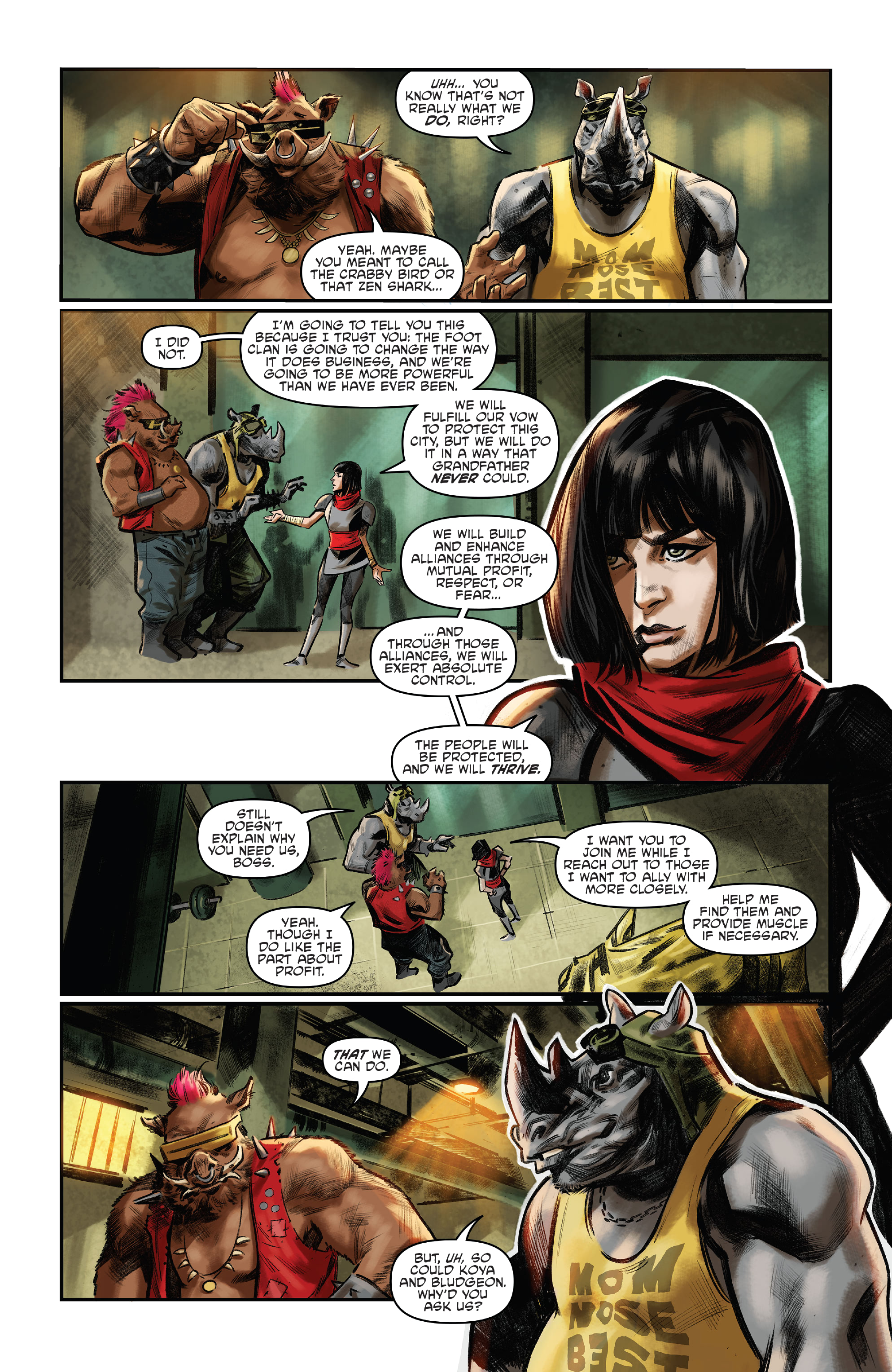 Teenage Mutant Ninja Turtles: The Armageddon Game - The Alliance (2022-) issue 1 - Page 22