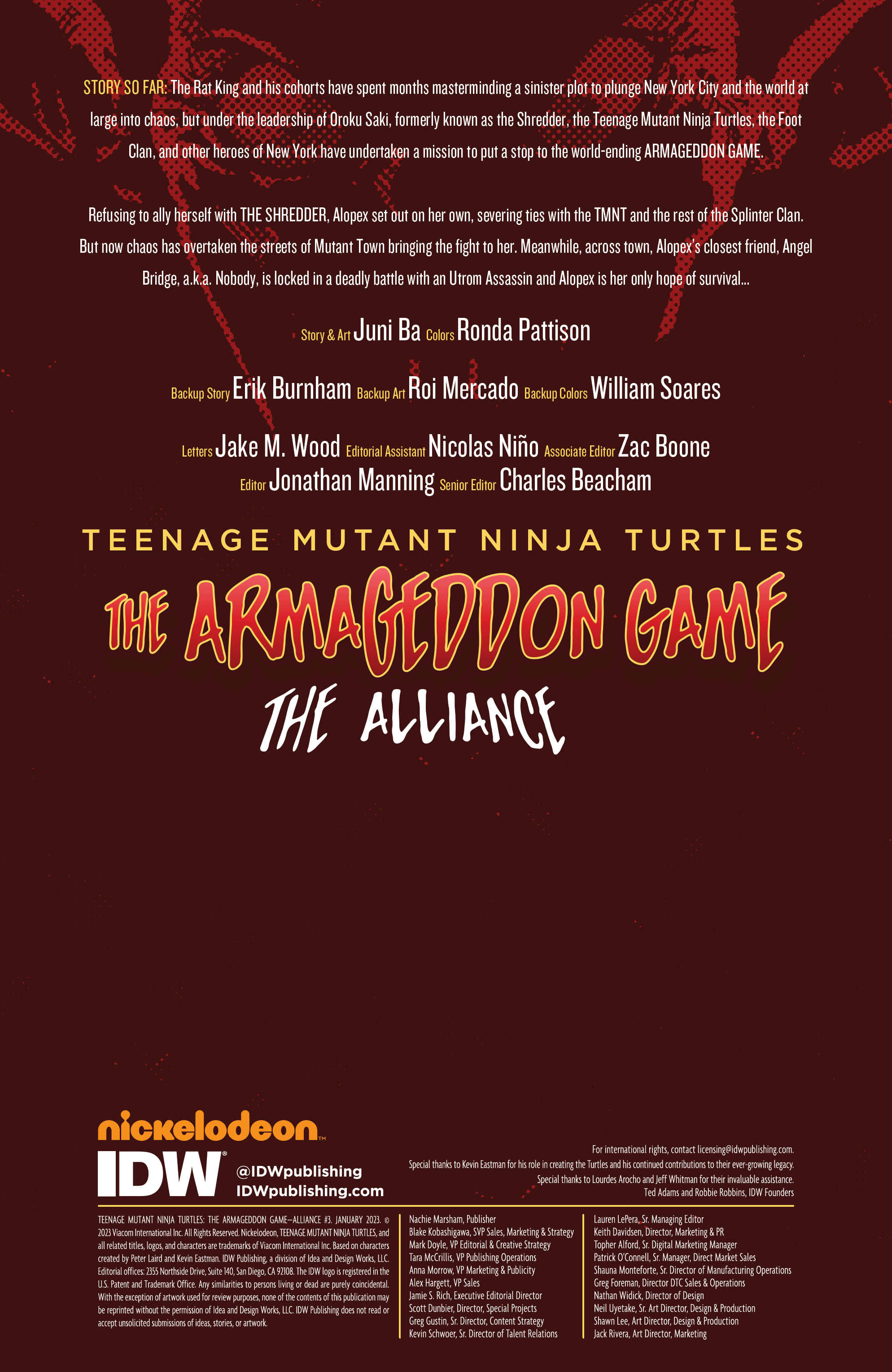 Teenage Mutant Ninja Turtles: The Armageddon Game - The Alliance (2022-): Chapter 3 - Page 2